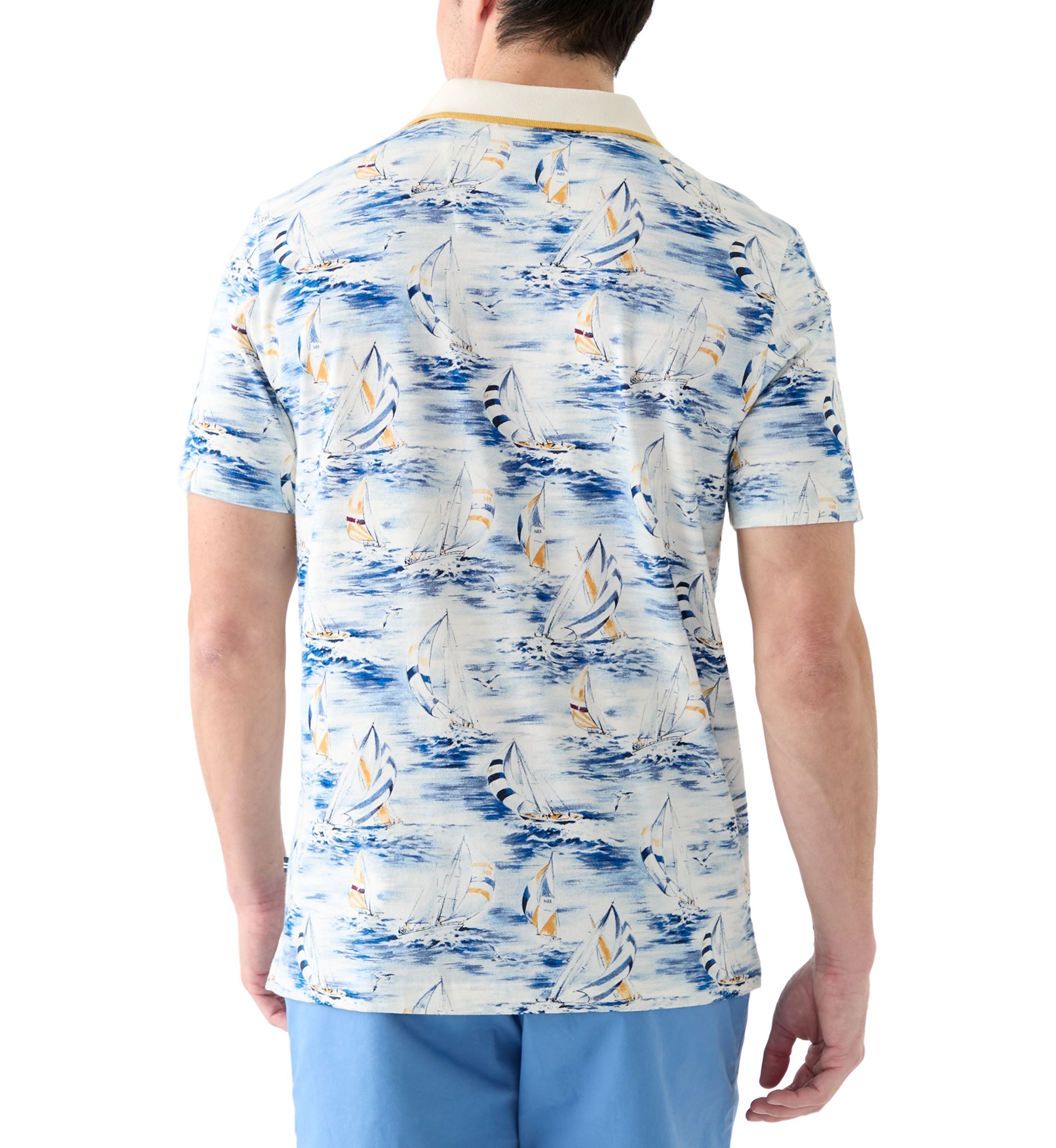  Classic Fit Printed Polo Shirt