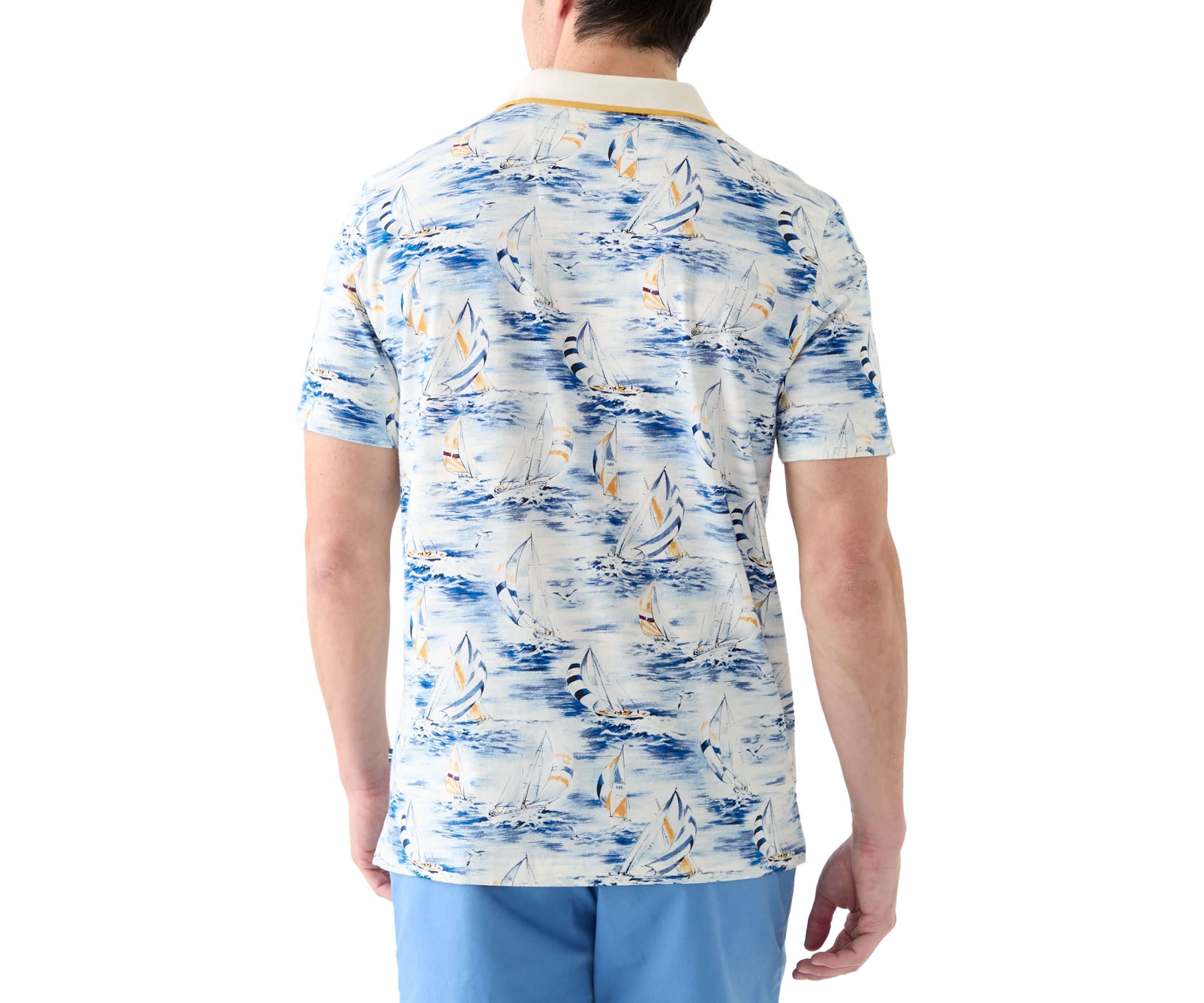  Classic Fit Printed Polo Shirt