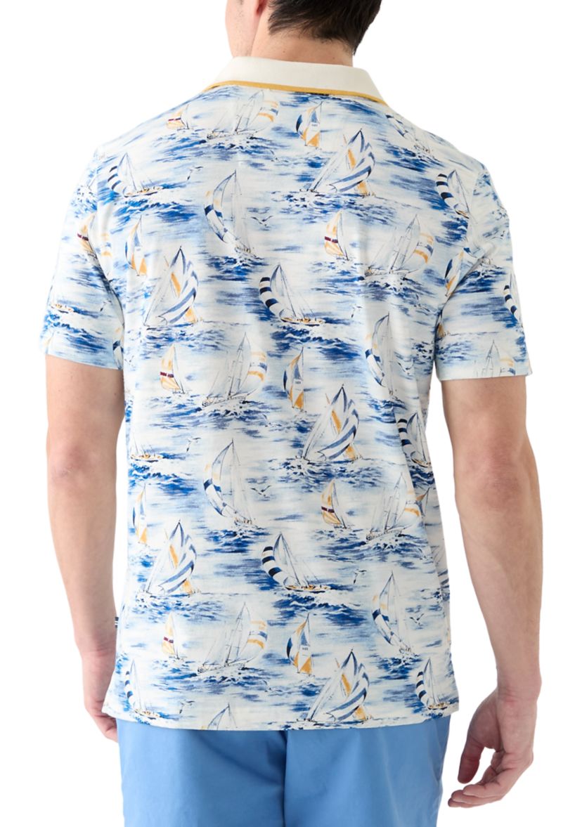  Classic Fit Printed Polo Shirt