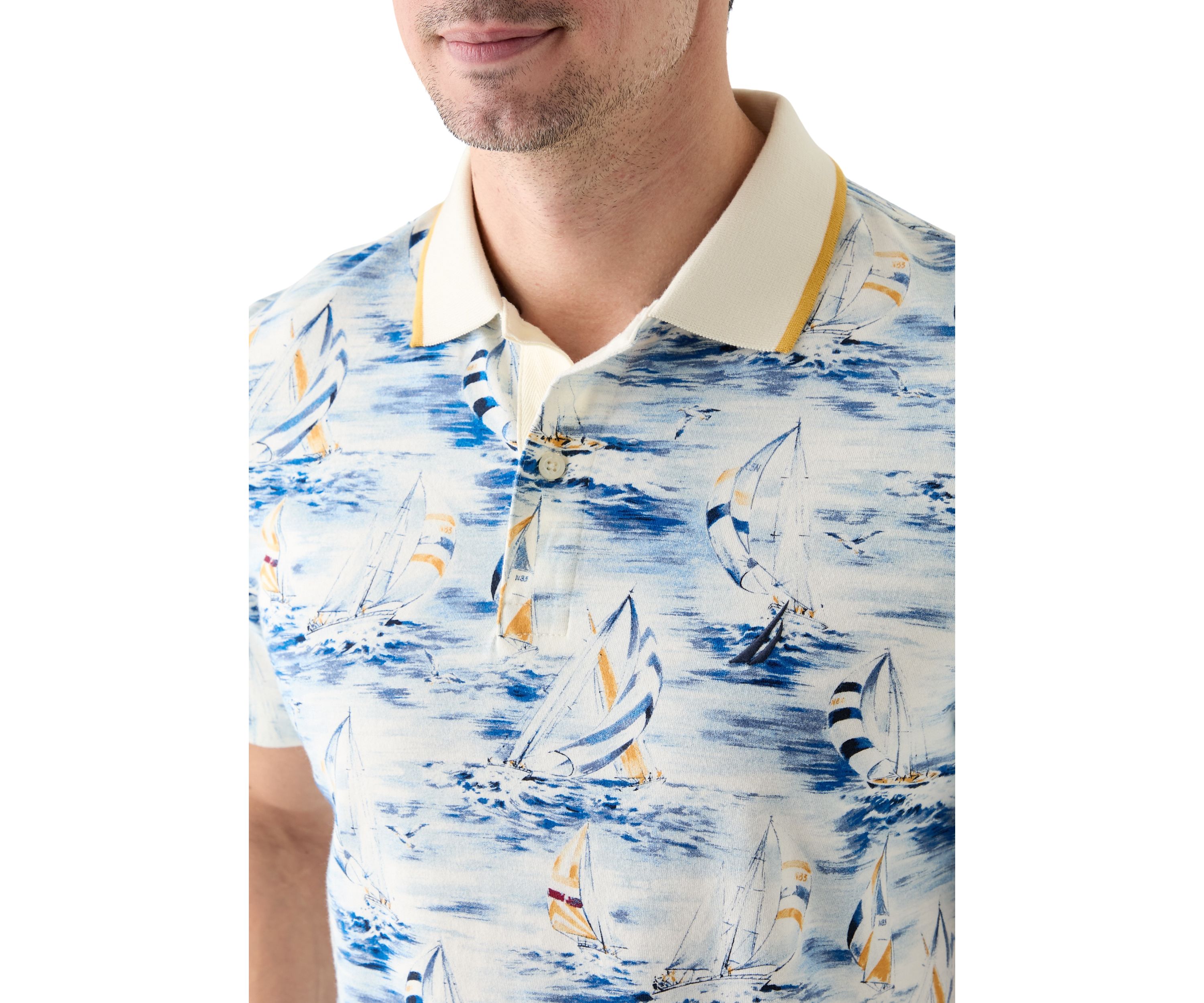  Classic Fit Printed Polo Shirt