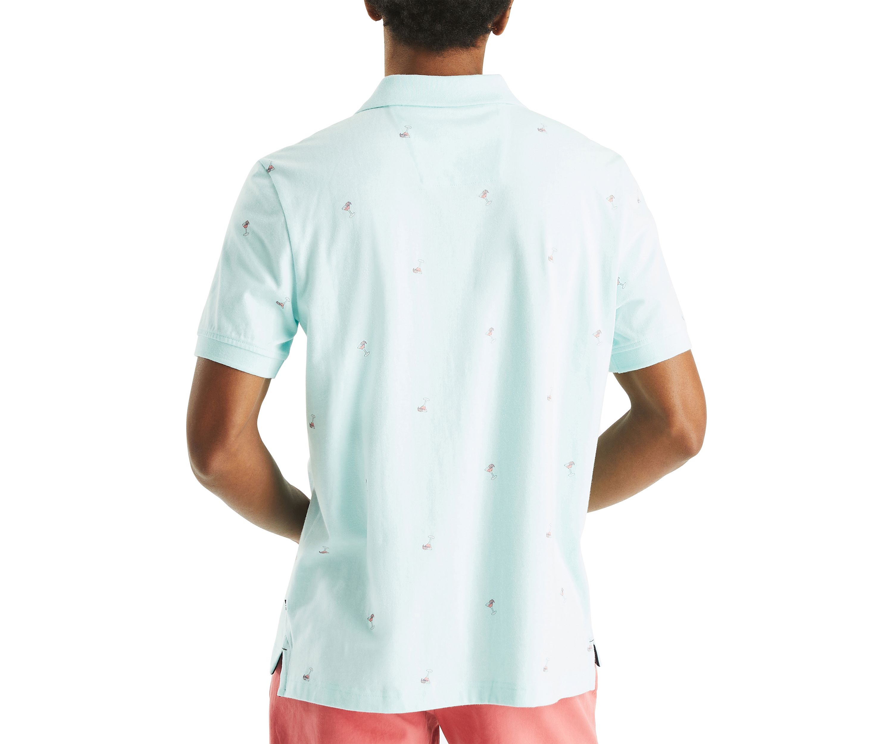 Classic Fit Printed Polo Shirt