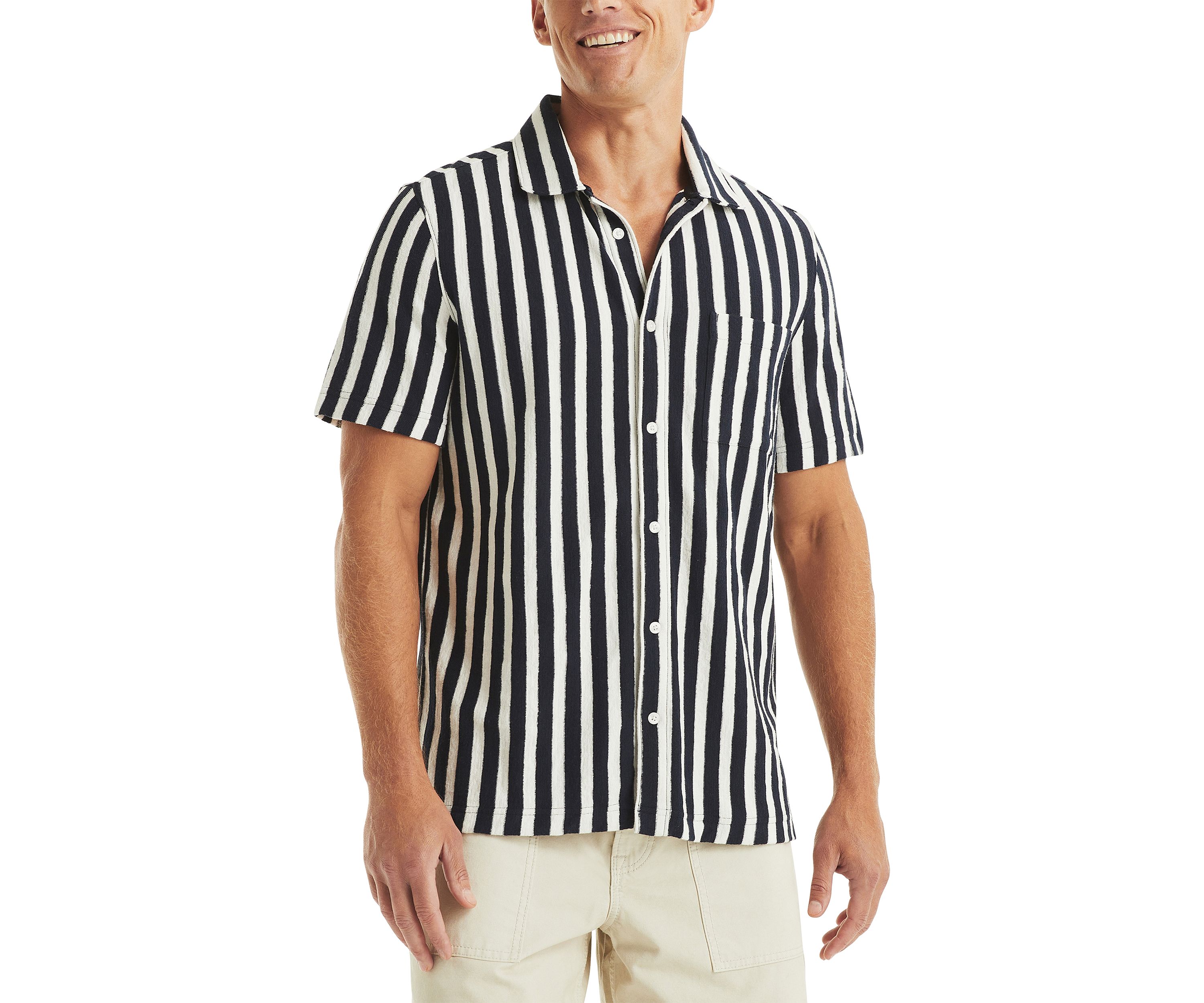 Striped Button Down Shirt