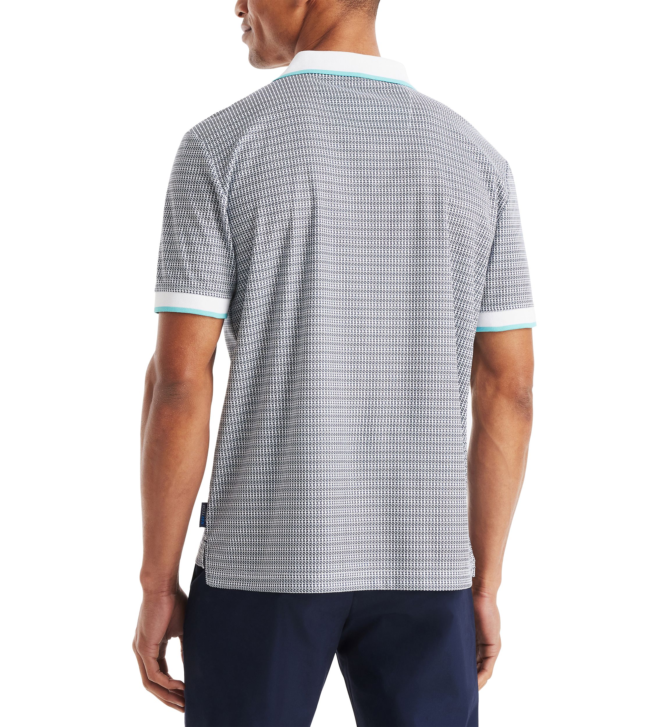Classic Fit Printed Golf Polo Shirt