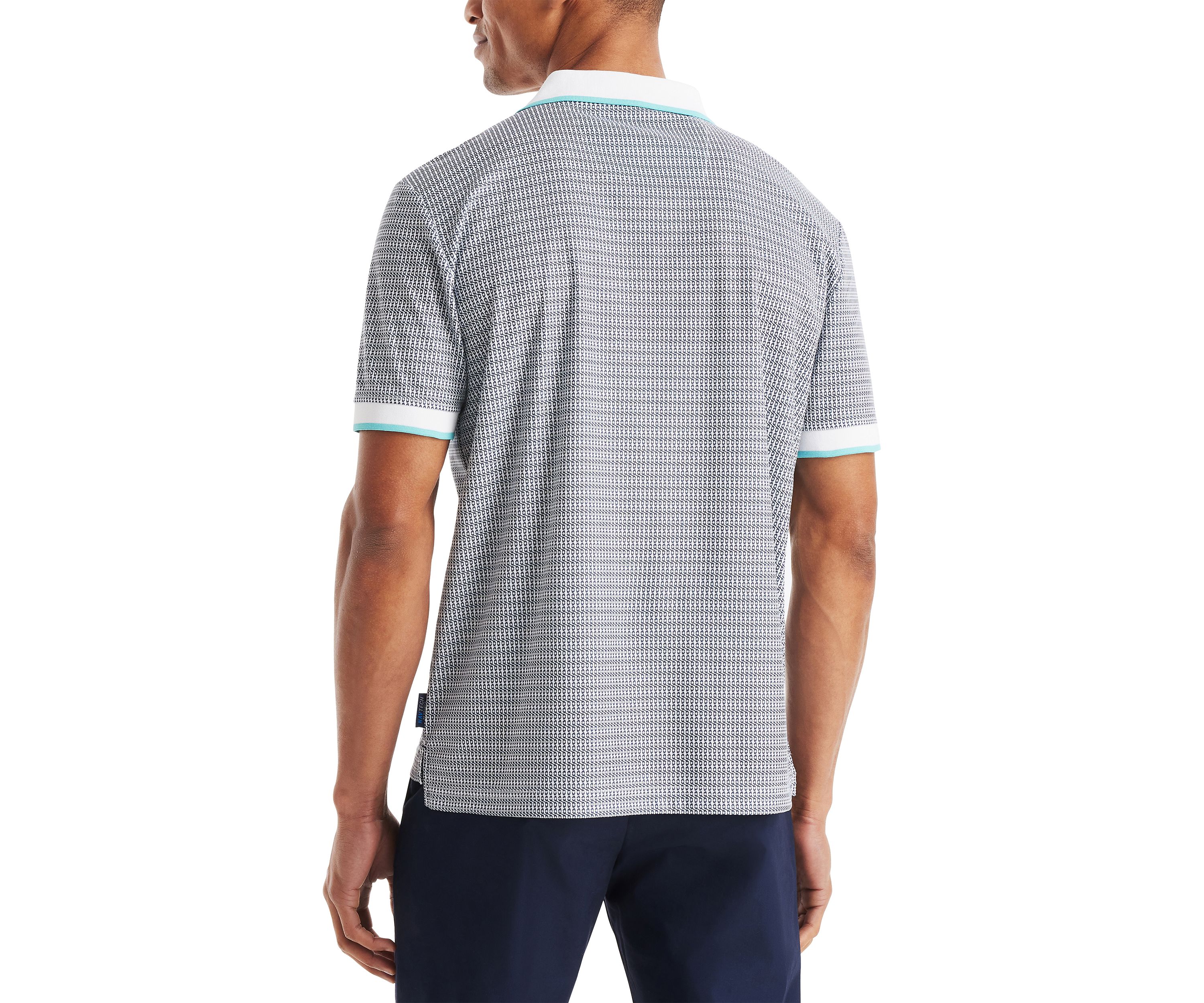 Classic Fit Printed Golf Polo Shirt