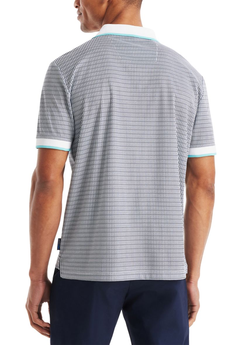 Classic Fit Printed Golf Polo Shirt
