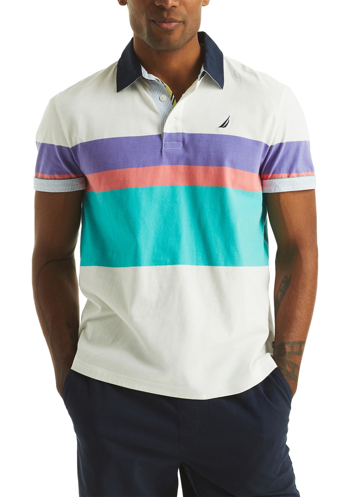 Striped Polo Shirt