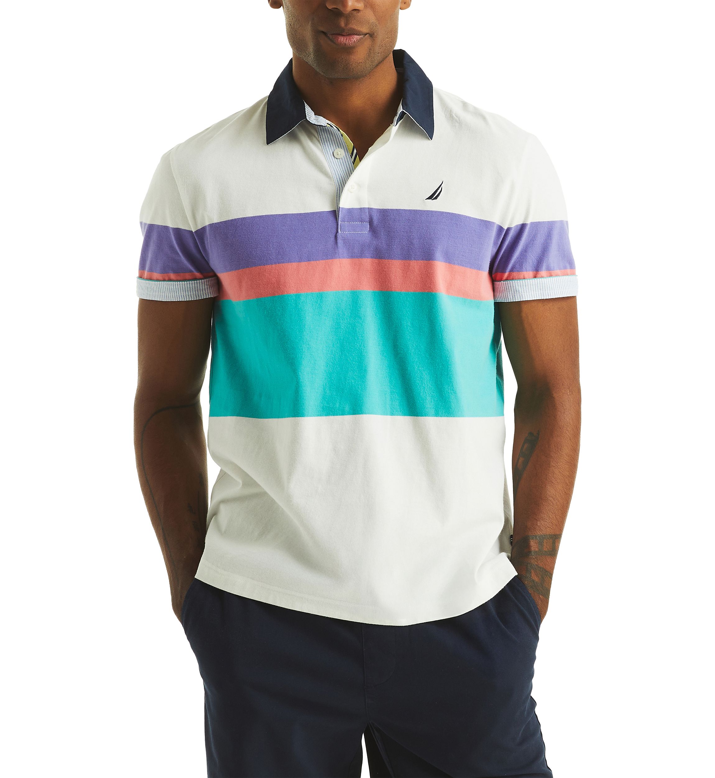 Striped Polo Shirt