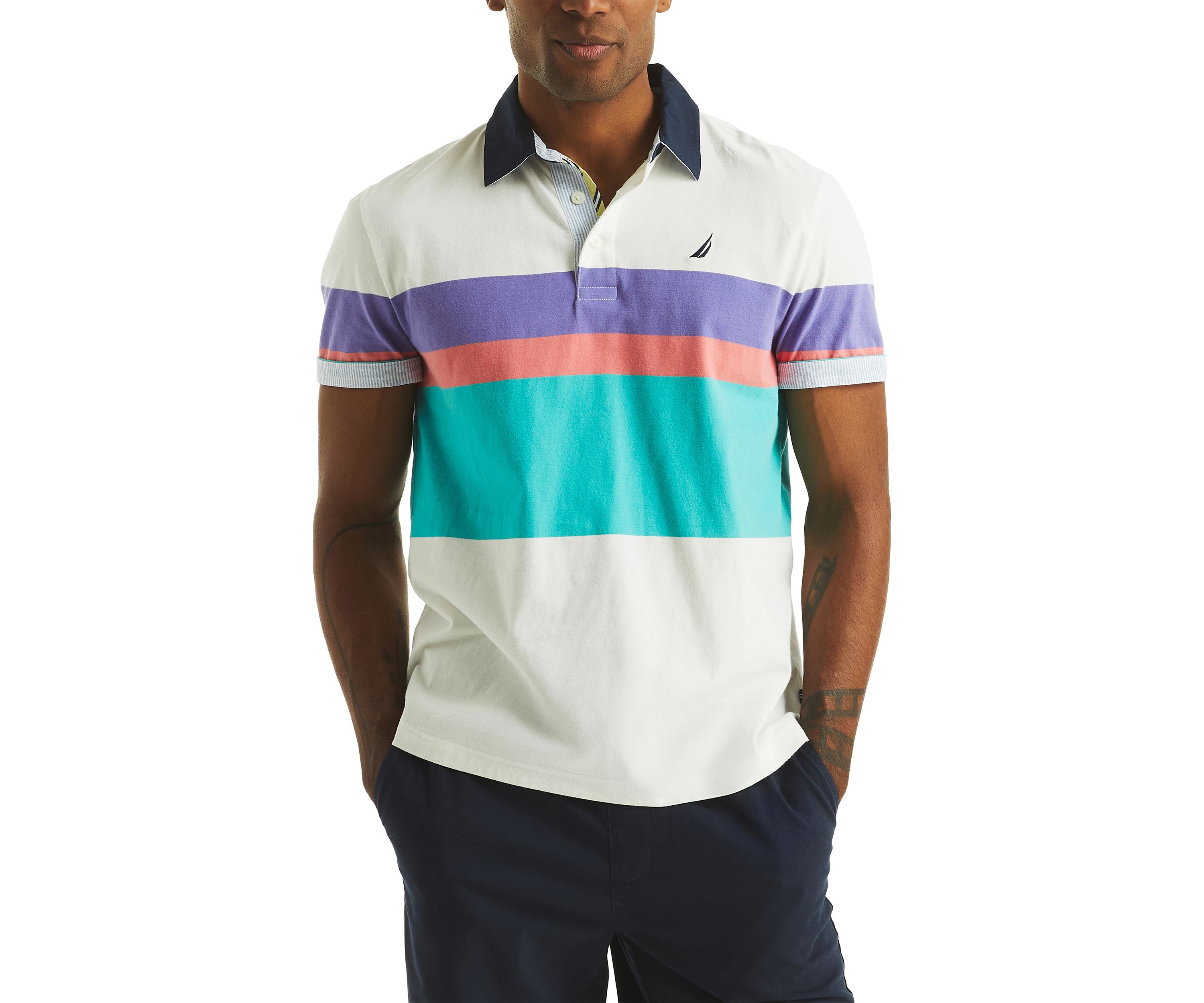 Striped Polo Shirt