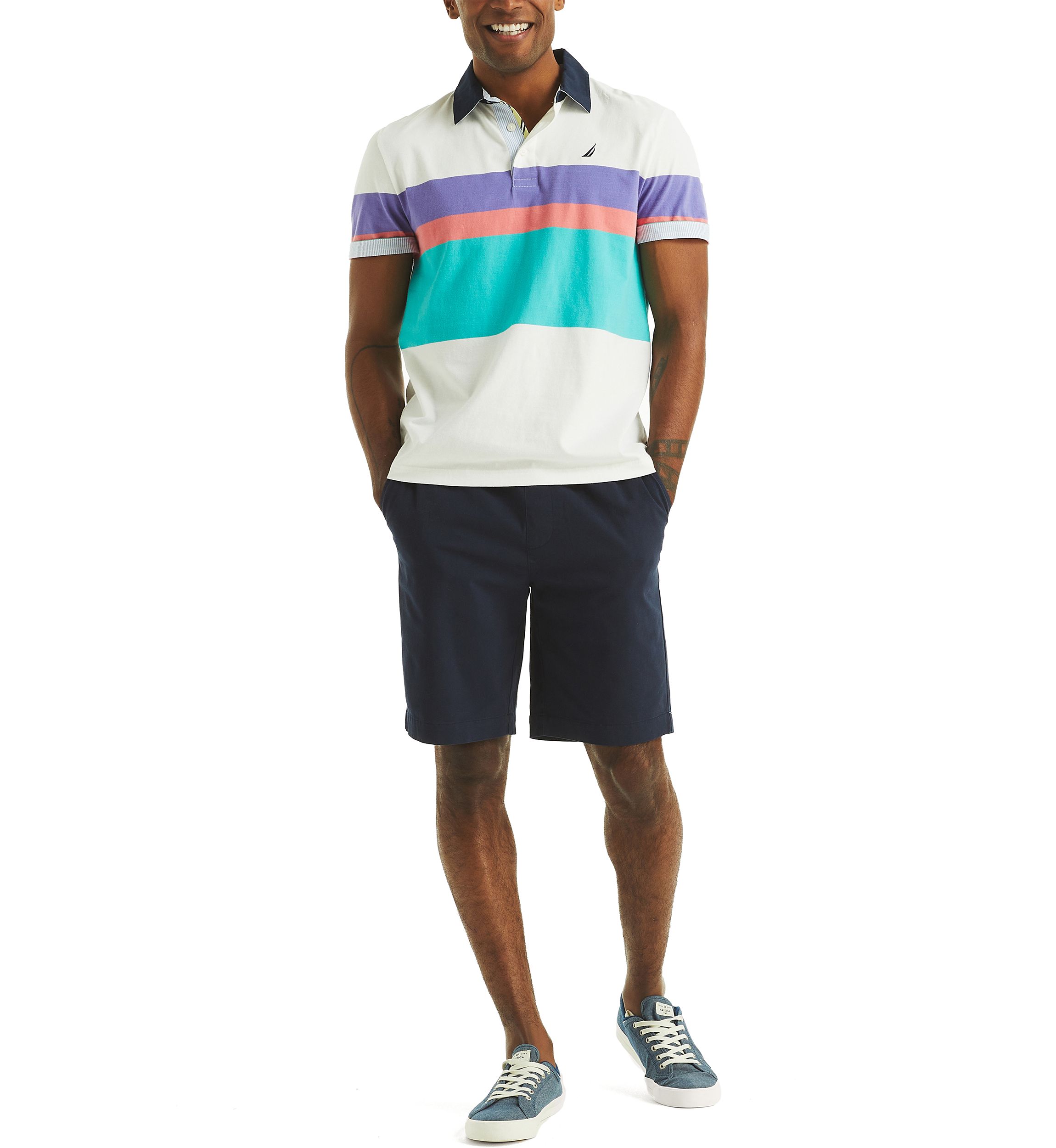 Striped Polo Shirt