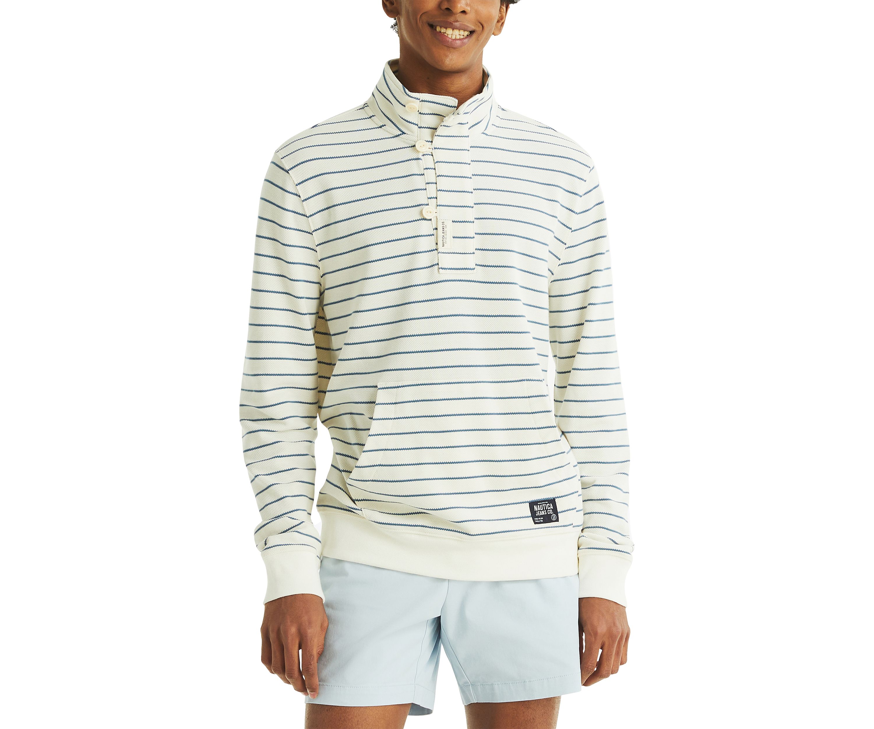 Mock Neck Sweatshirt