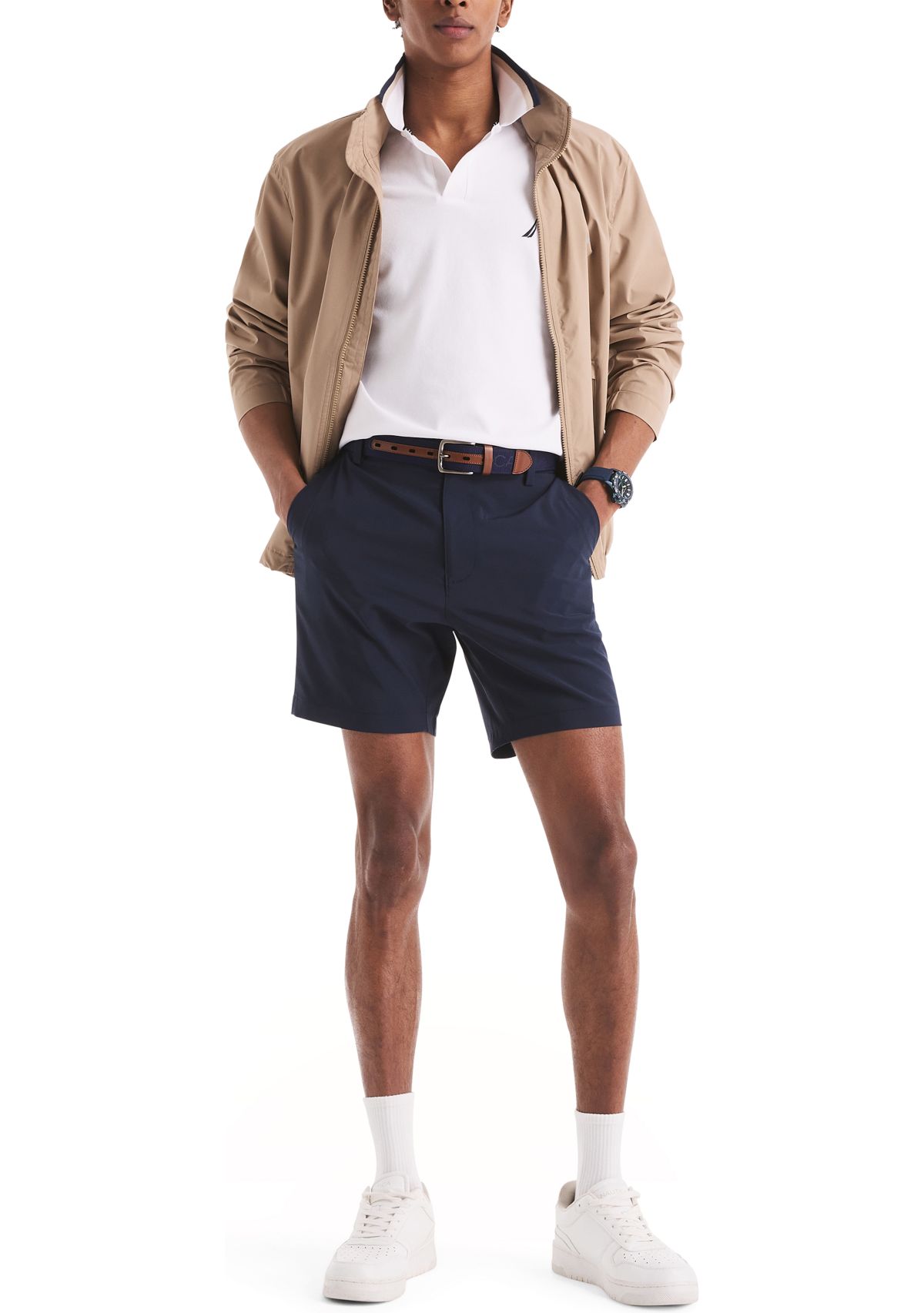 Printed Classic Fit Golf Polo Shirt 