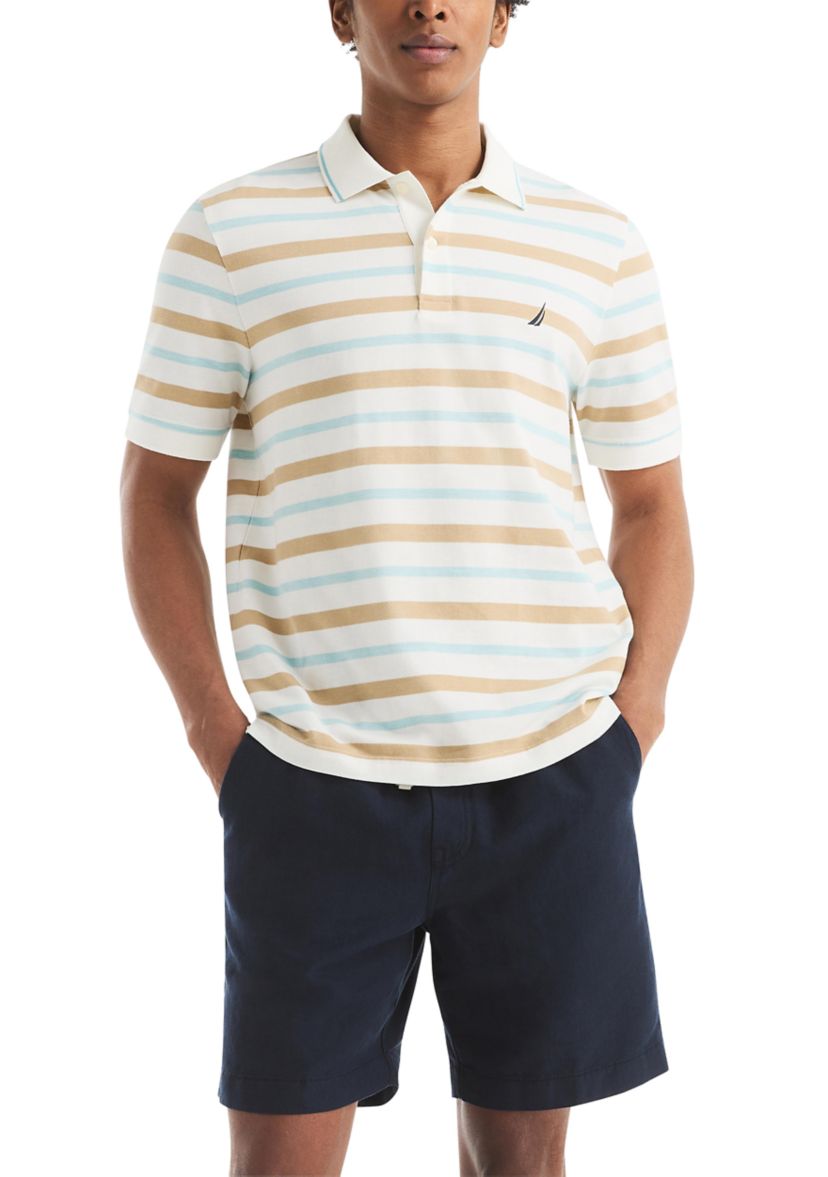 Striped Classic Fit Polo Shirt