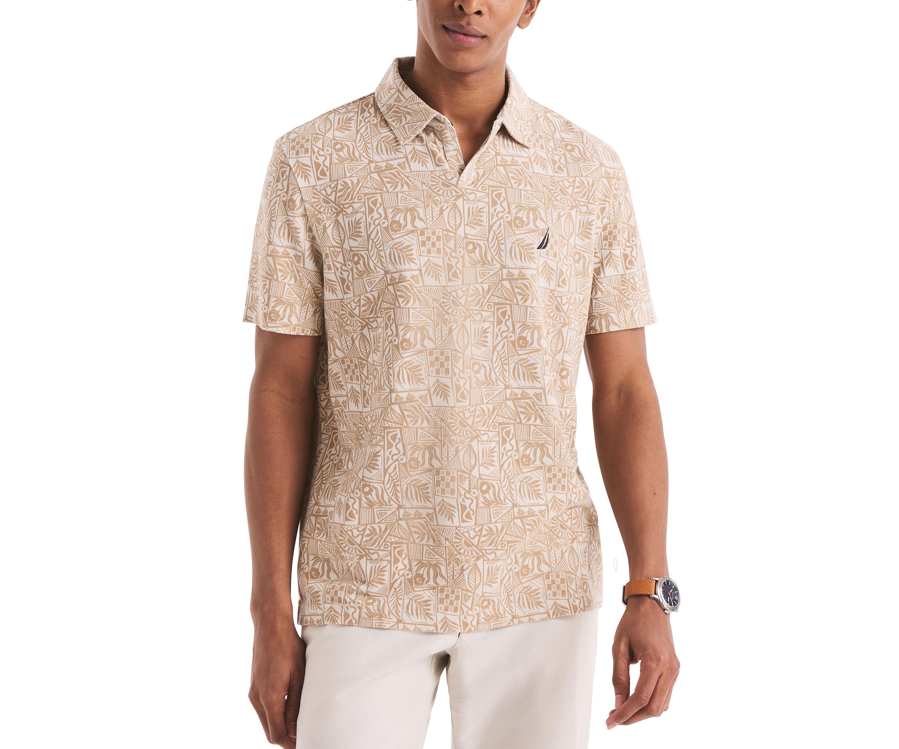 Printed Classic Fit Polo Shirt