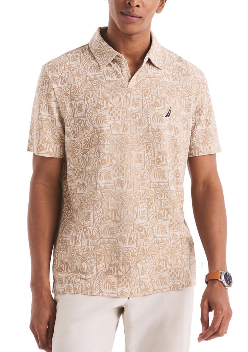 Printed Classic Fit Polo Shirt
