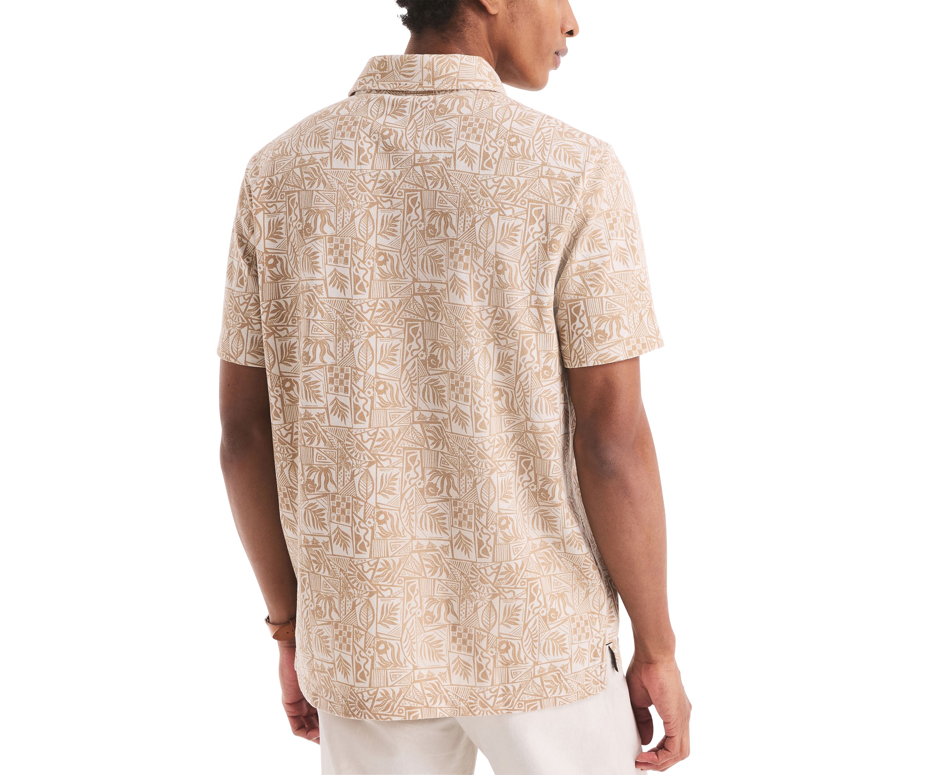 Printed Classic Fit Polo Shirt