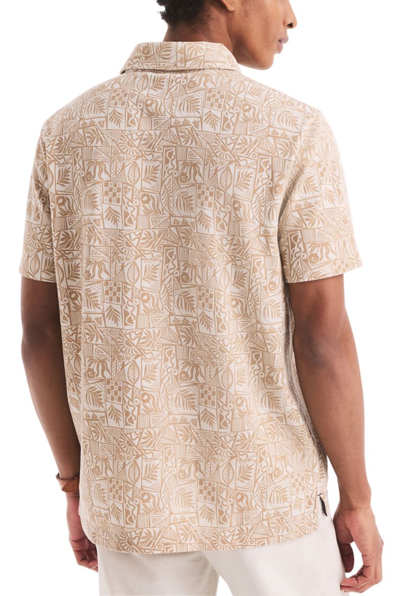 Printed Classic Fit Polo Shirt