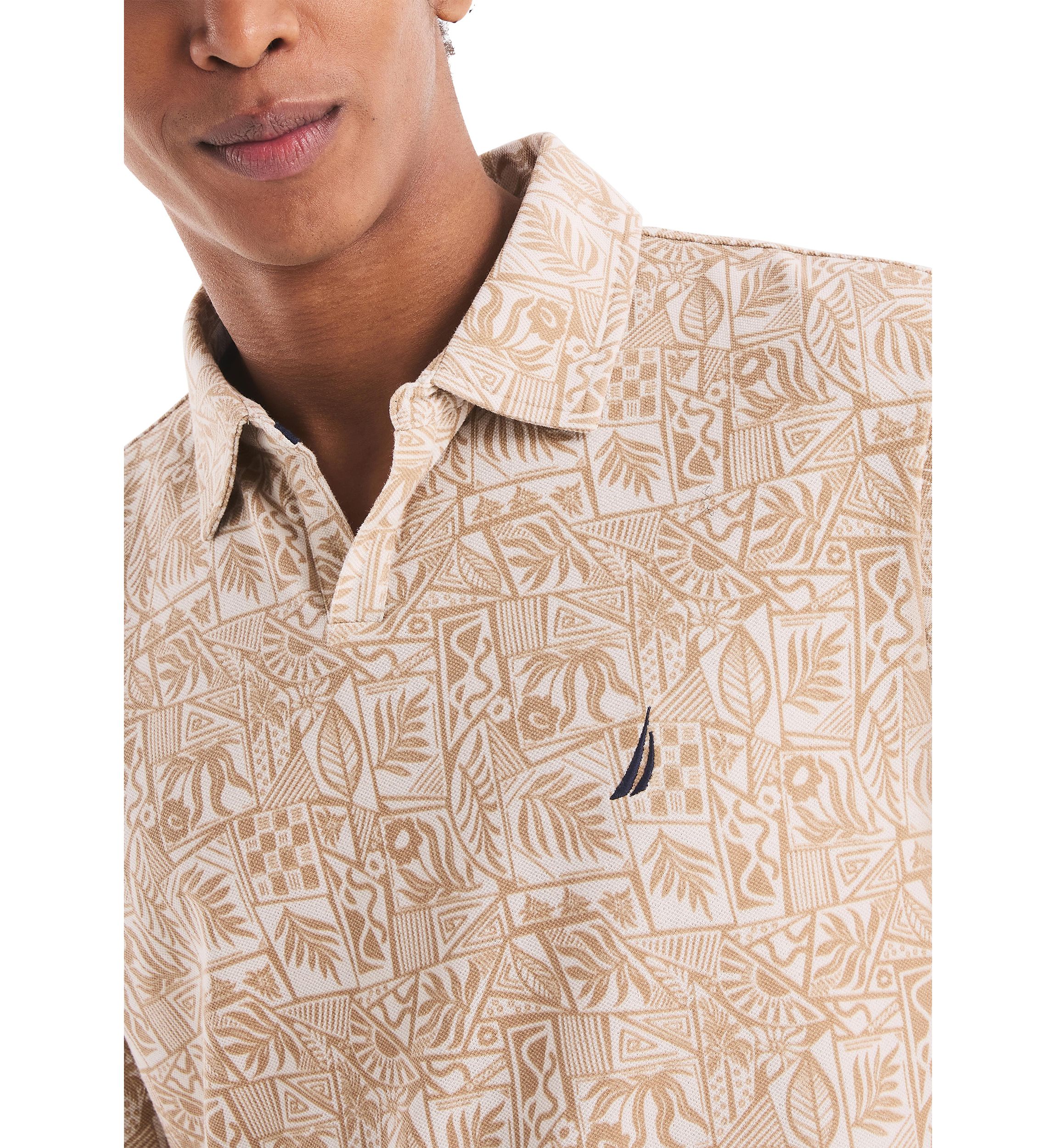 Printed Classic Fit Polo Shirt