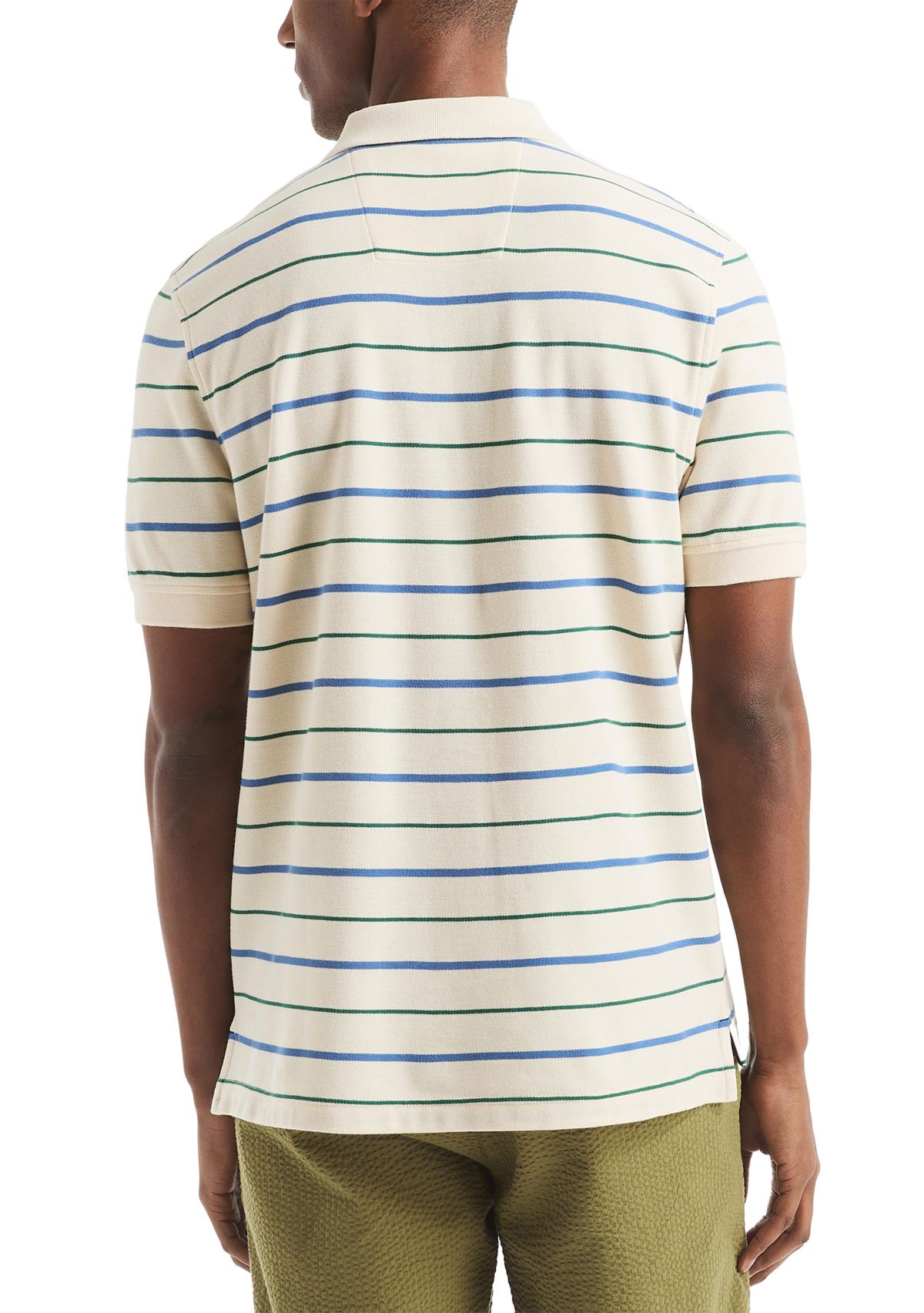 Striped Classic Fit Deck Polo Shirt