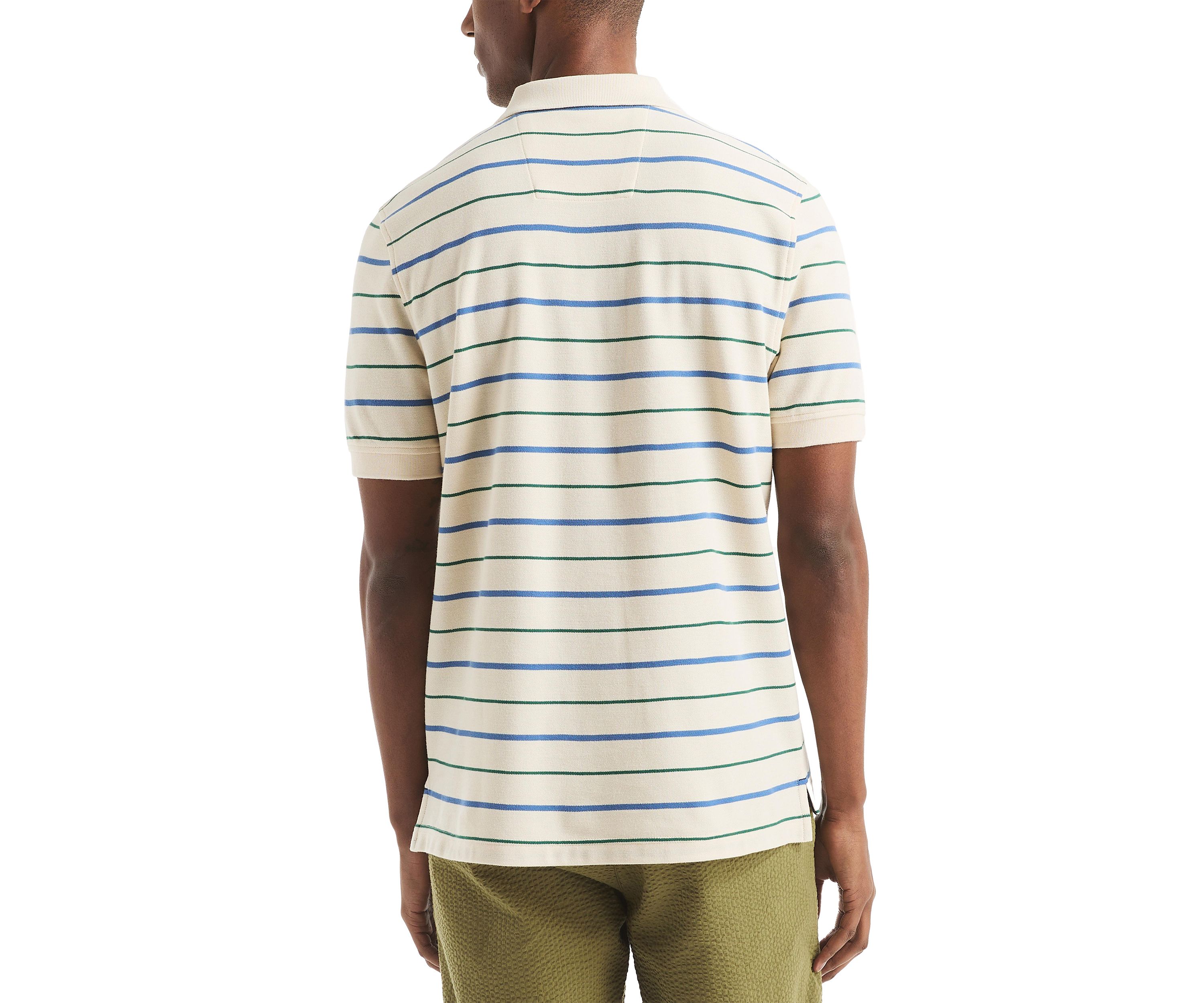 Striped Classic Fit Deck Polo Shirt