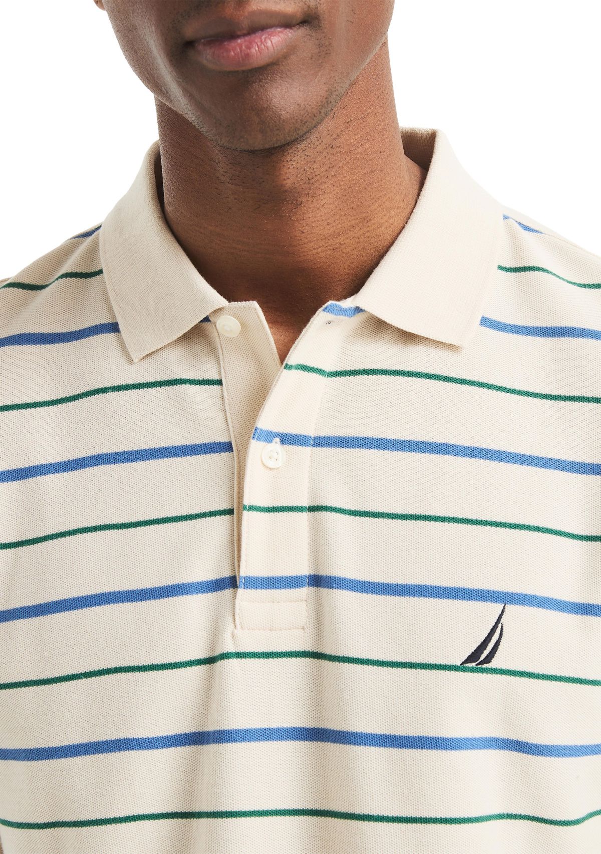 Striped Classic Fit Deck Polo Shirt