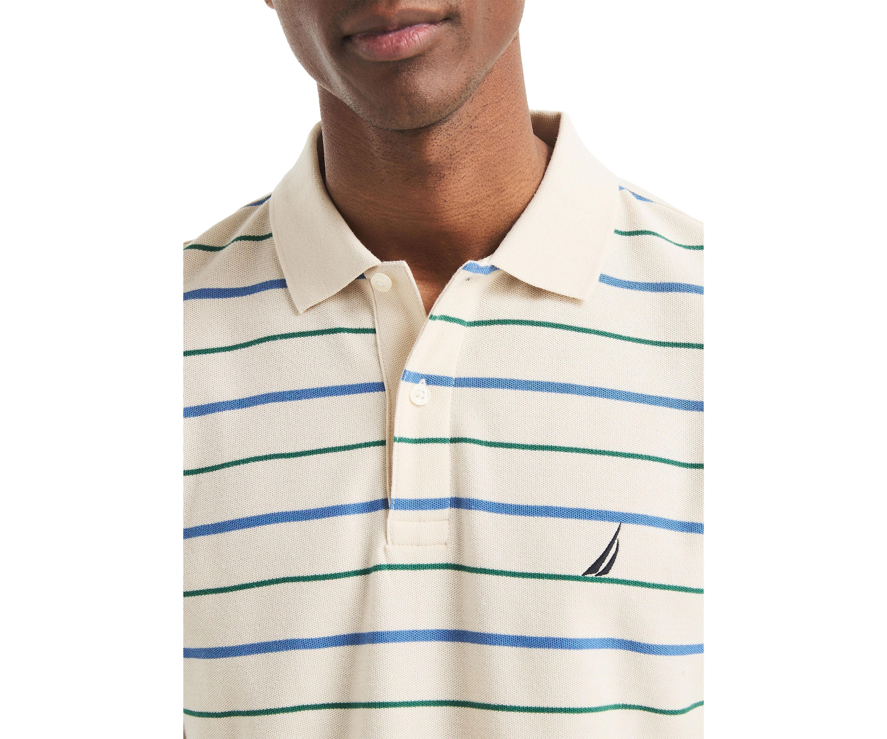 Striped Classic Fit Deck Polo Shirt