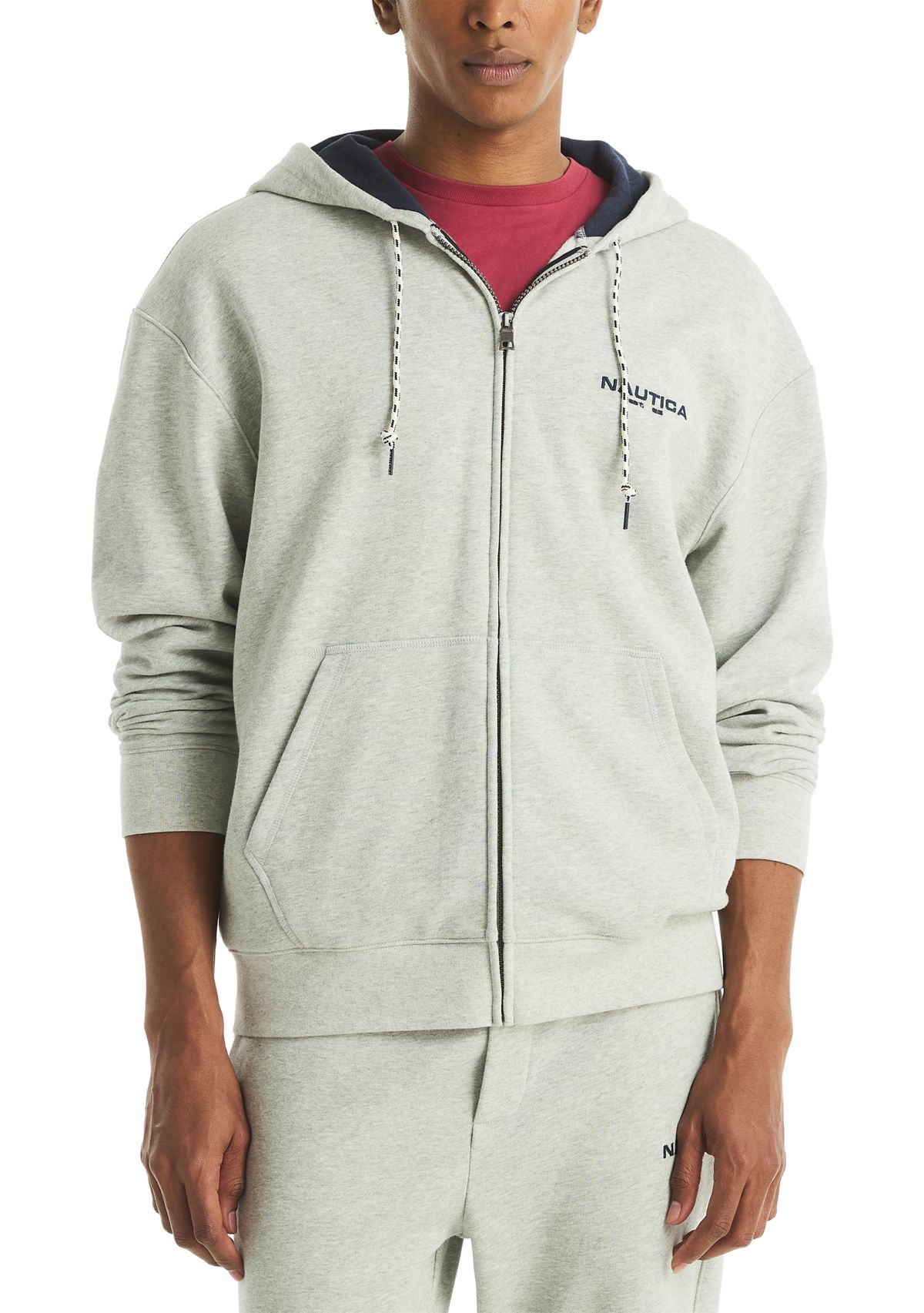 Full Zip Logo Hoodie Fleece Jacket