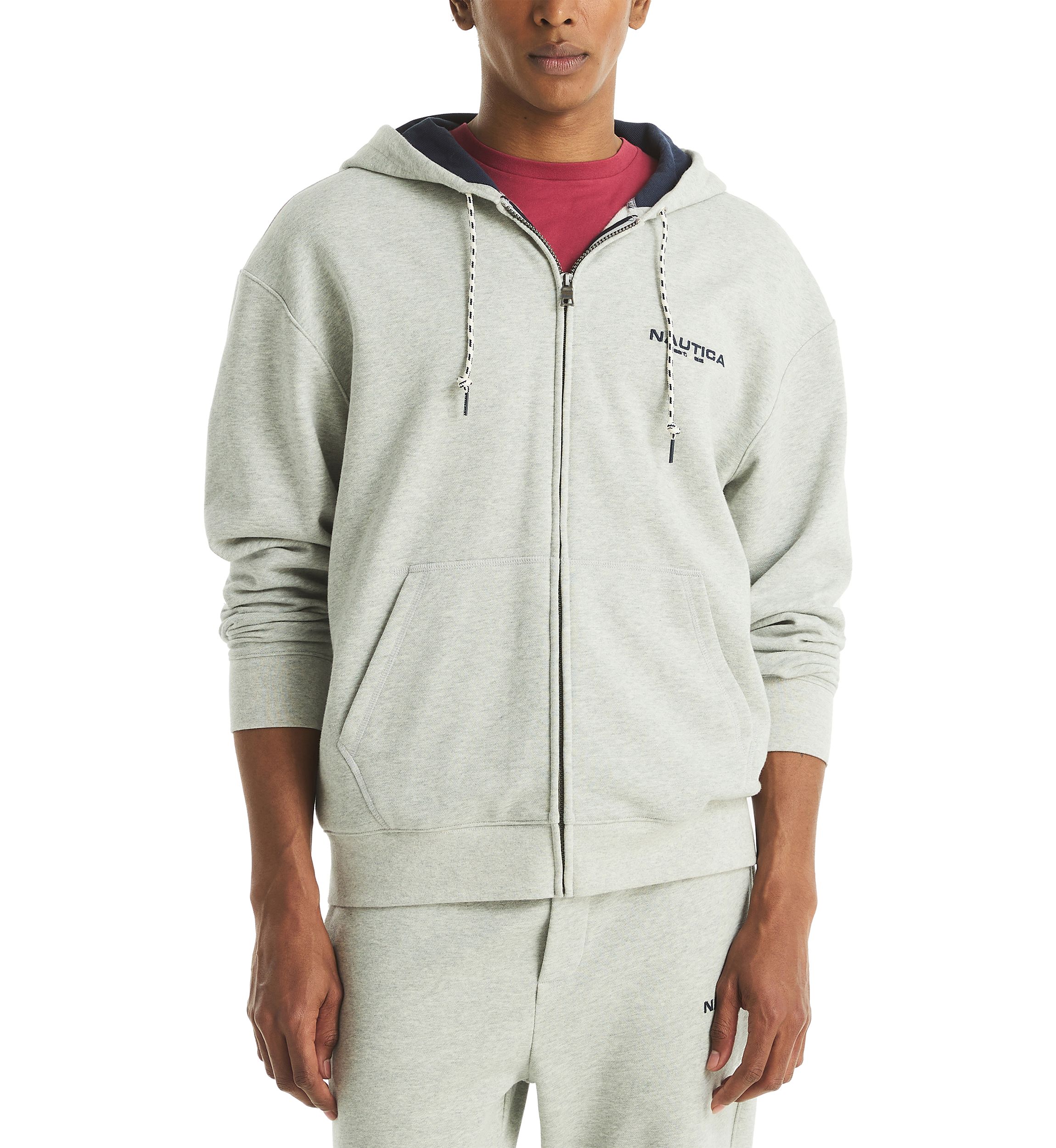 Full Zip Logo Hoodie Fleece Jacket