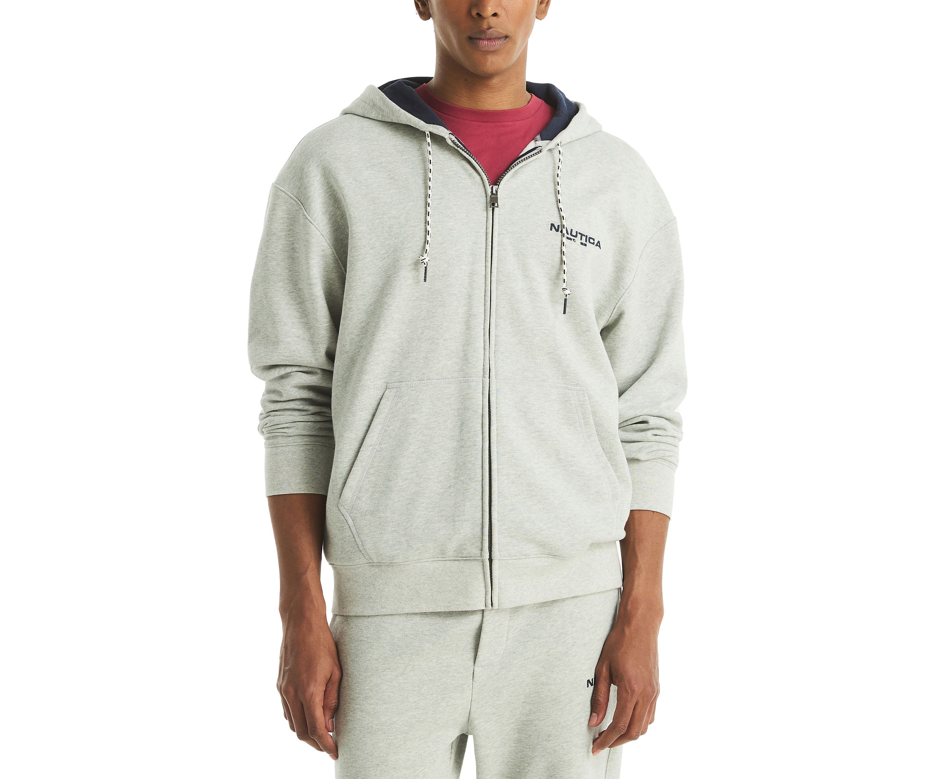 Full Zip Logo Hoodie Fleece Jacket