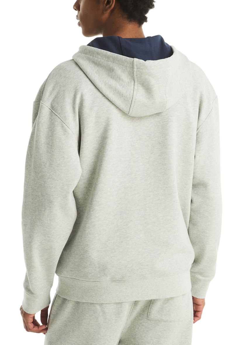 Full Zip Logo Hoodie Fleece Jacket
