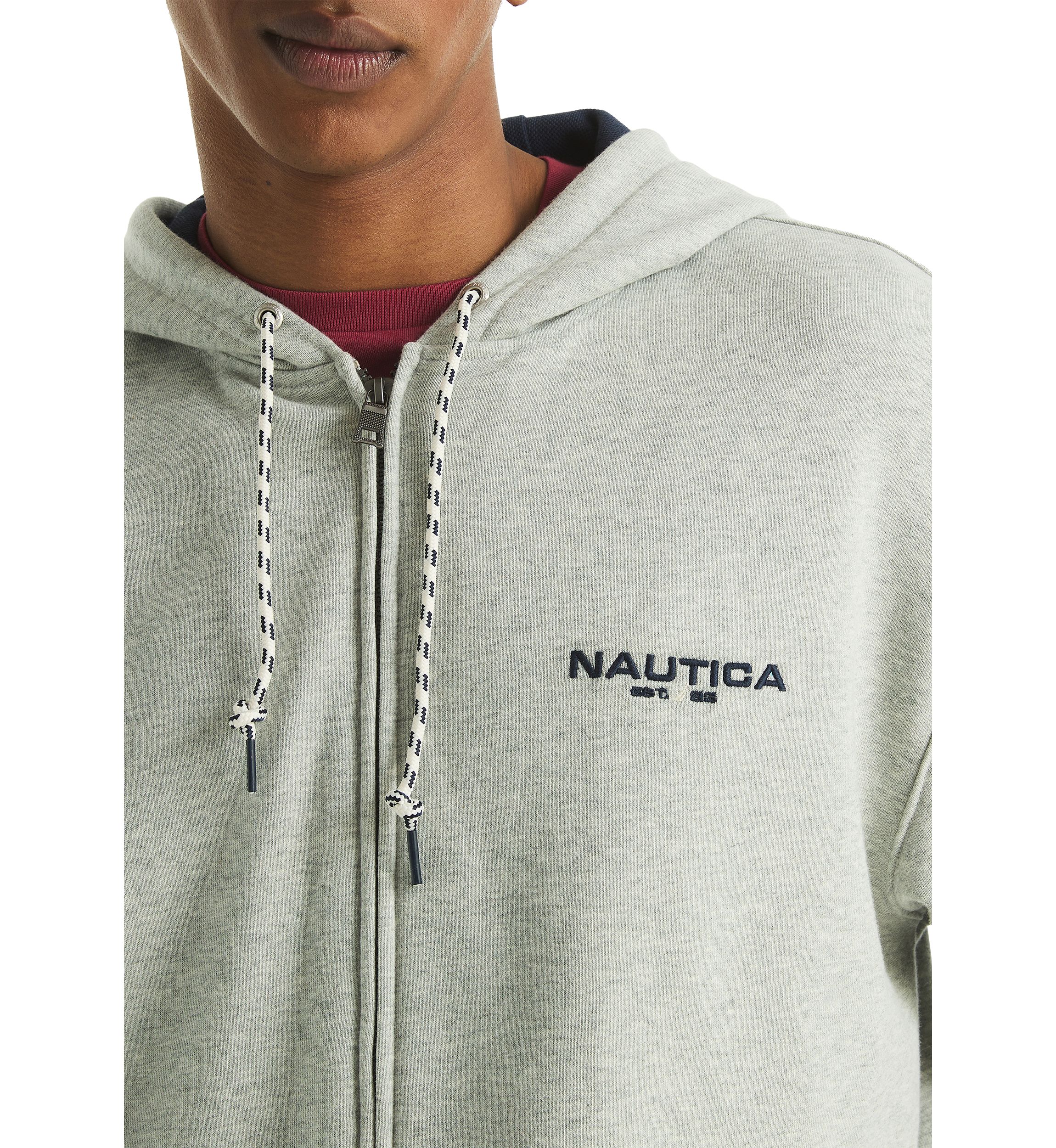 Full Zip Logo Hoodie Fleece Jacket