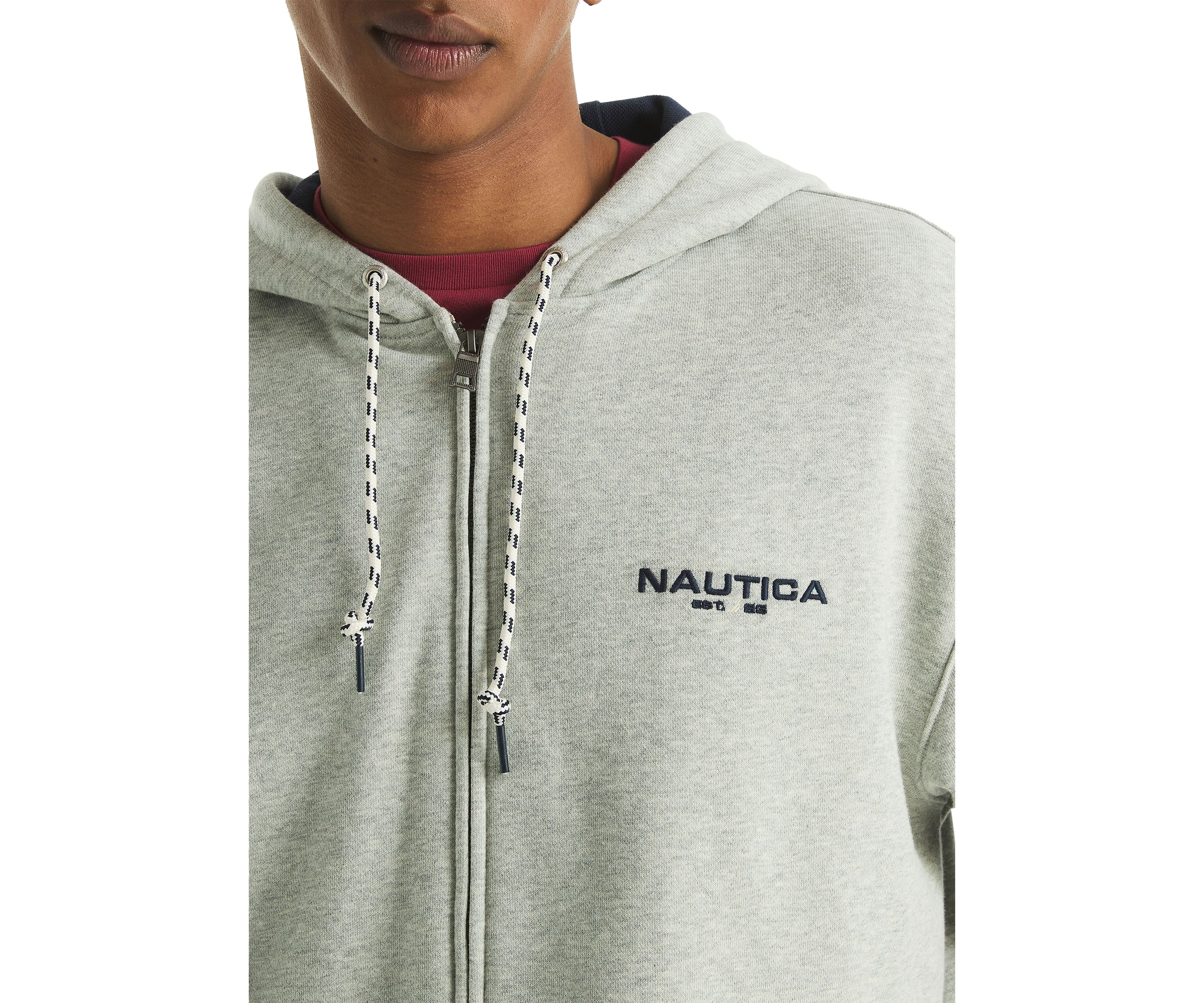 Full Zip Logo Hoodie Fleece Jacket