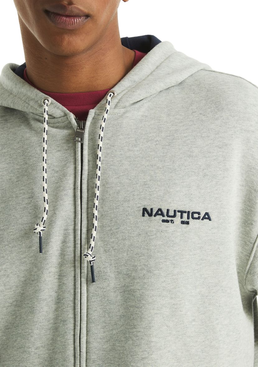 Full Zip Logo Hoodie Fleece Jacket