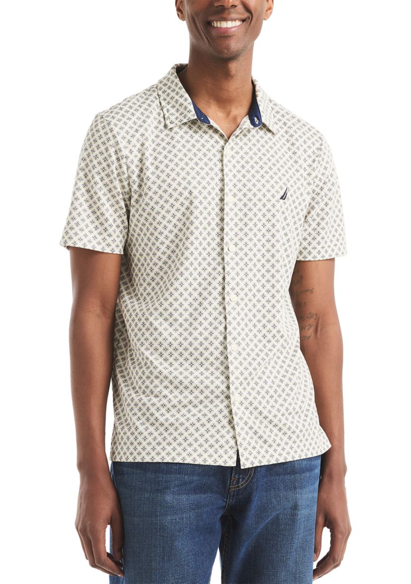 nautica button down dress shirts Mens Classic Button-down-shirts, Bright White., XX-Large US : Clothing, Shoes & Jewelry 100% Cotton Nautica Men's Big & Tall