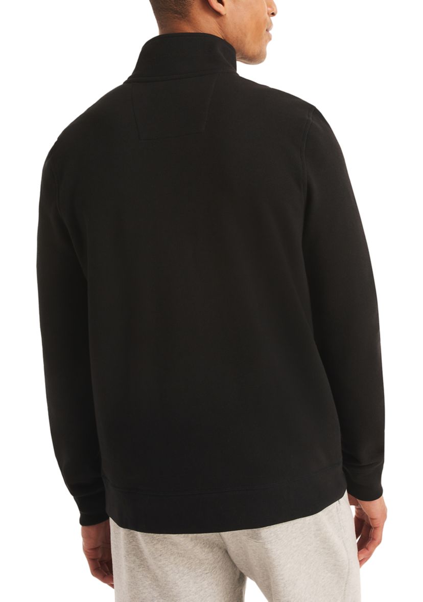 Quarter Zip Pique Fleece Jacket