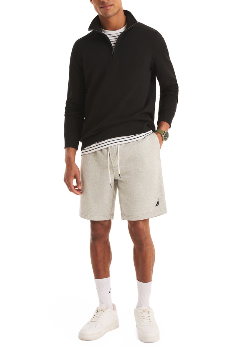 Quarter Zip Pique Fleece Jacket