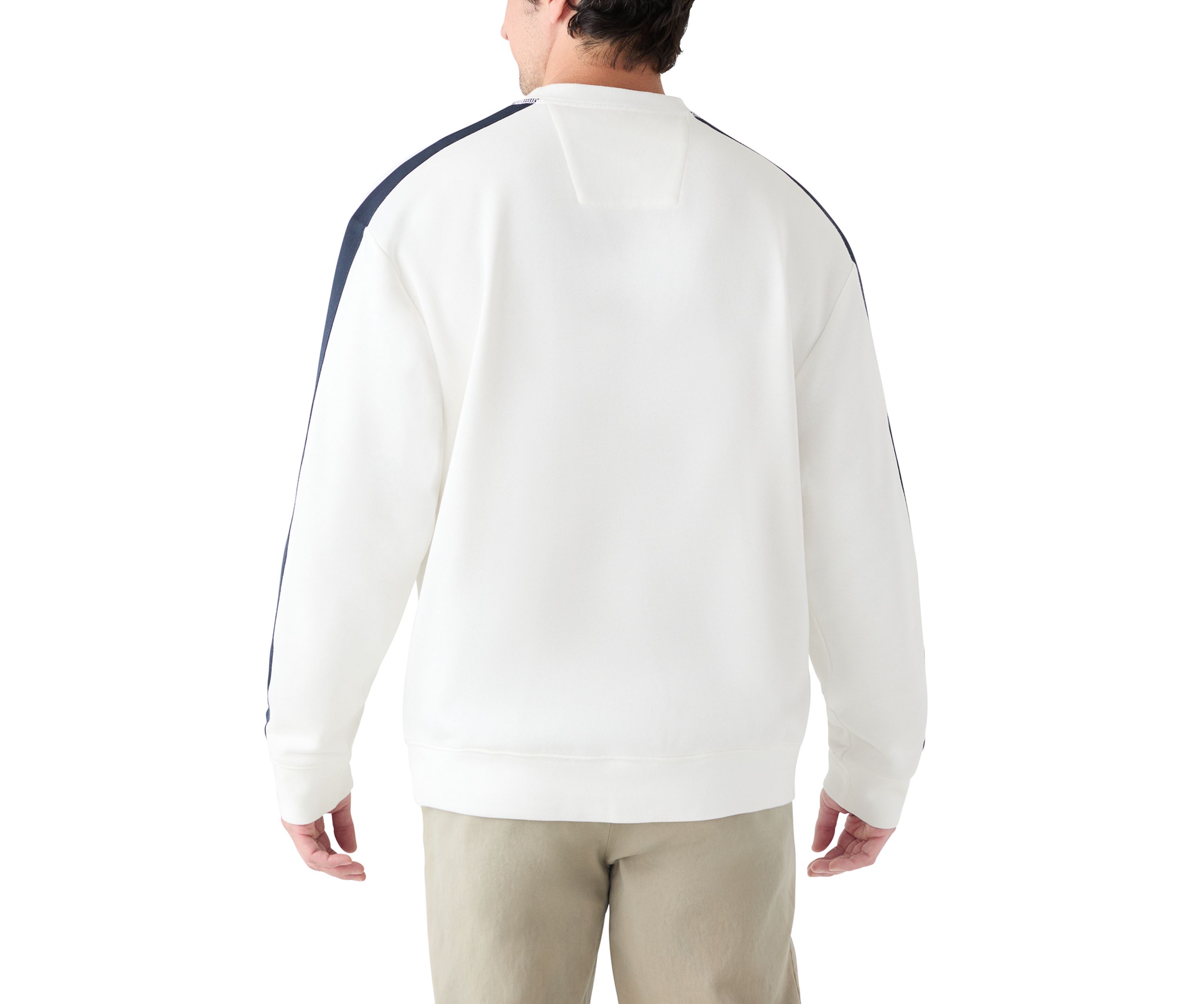Fleece Graphic Logo Crew Neck Sweatshirt