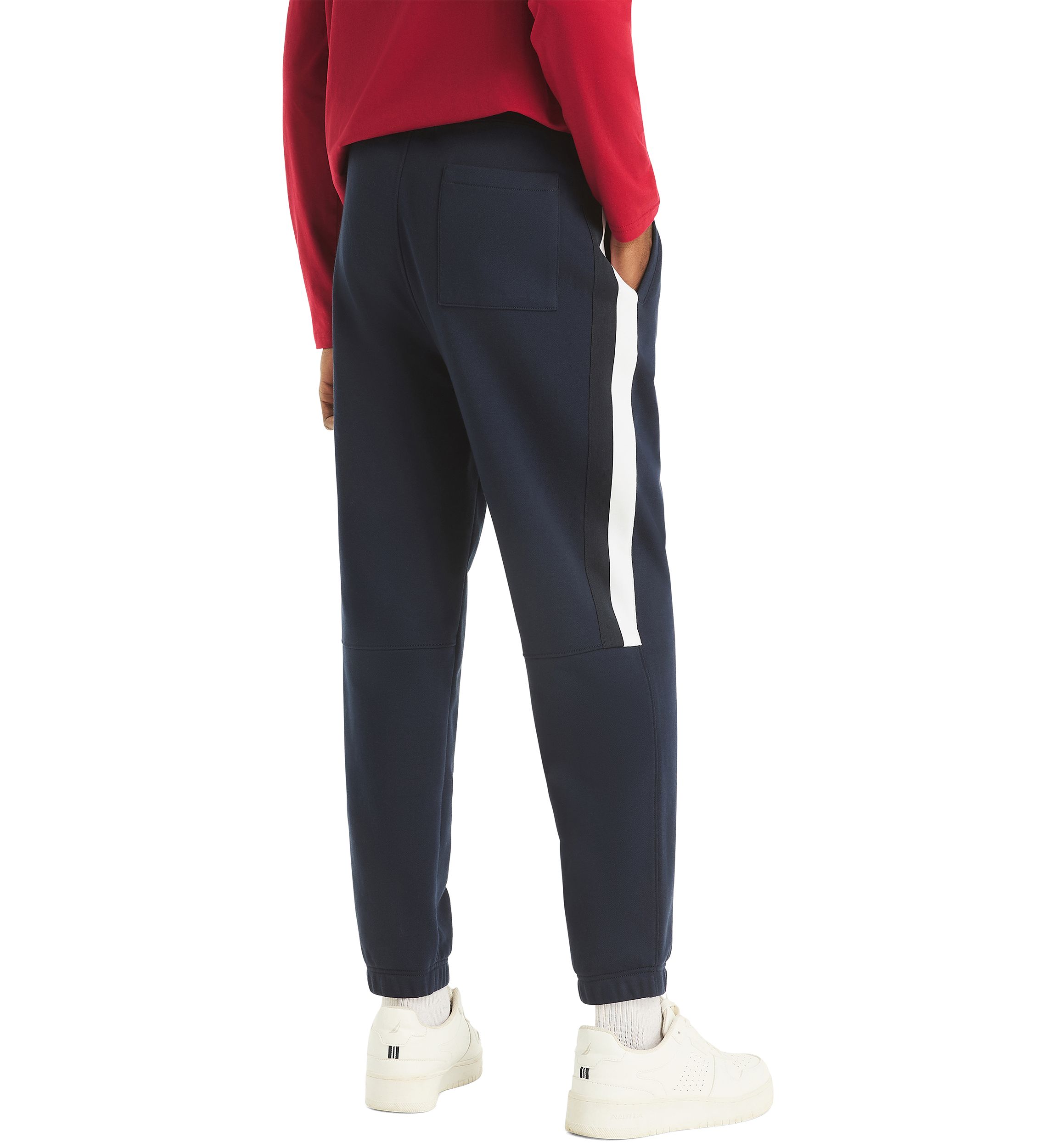 Fleece Side Knit Tape Joggers