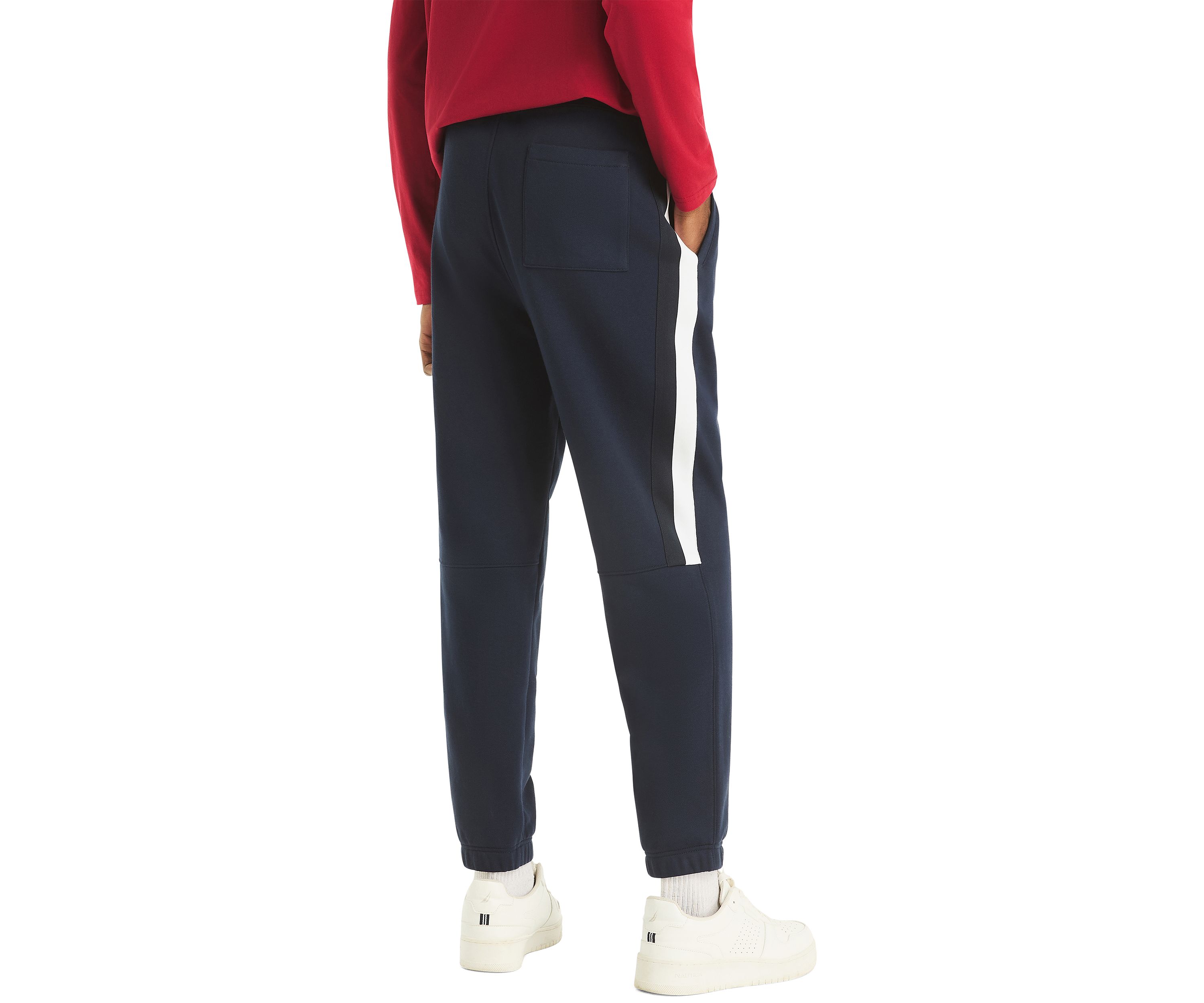 Fleece Side Knit Tape Joggers