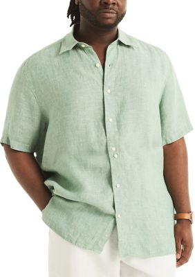 Big & Tall Linen Short Sleeve Shirt