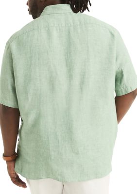 Big & Tall Linen Short Sleeve Shirt