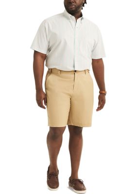 Big & Tall Oxford Striped Short Sleeve Shirt