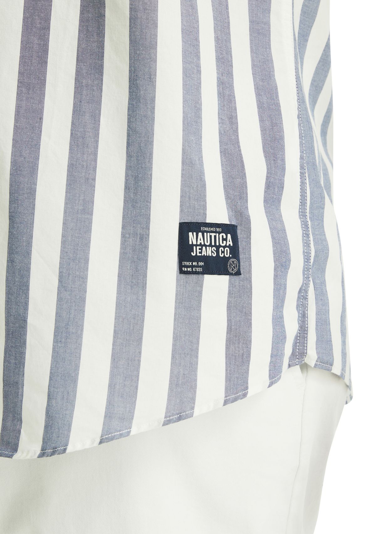 Big & Tall Jeans Co. Striped Short-Sleeve Shirt
