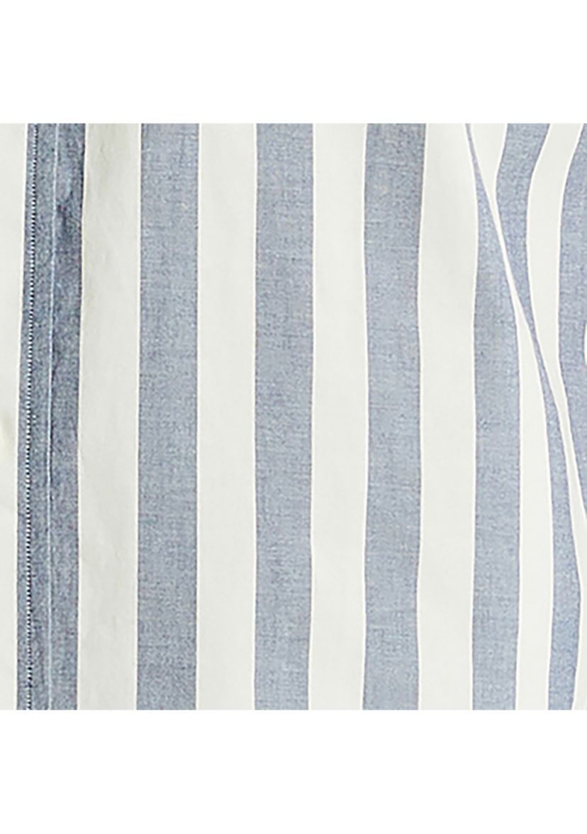 Big & Tall Jeans Co. Striped Short-Sleeve Shirt