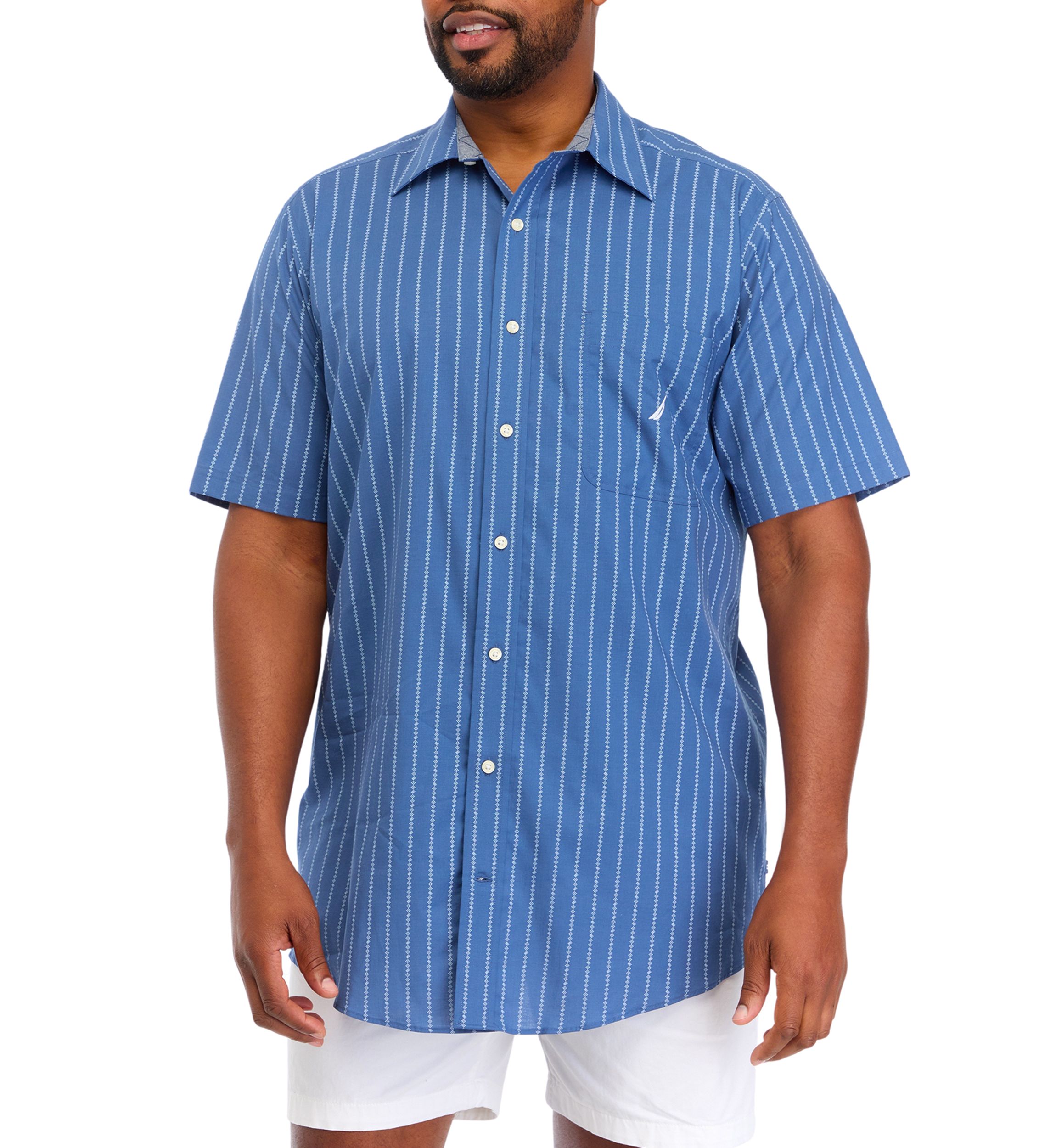 Big & Tall Short Sleeve Printed Shirt