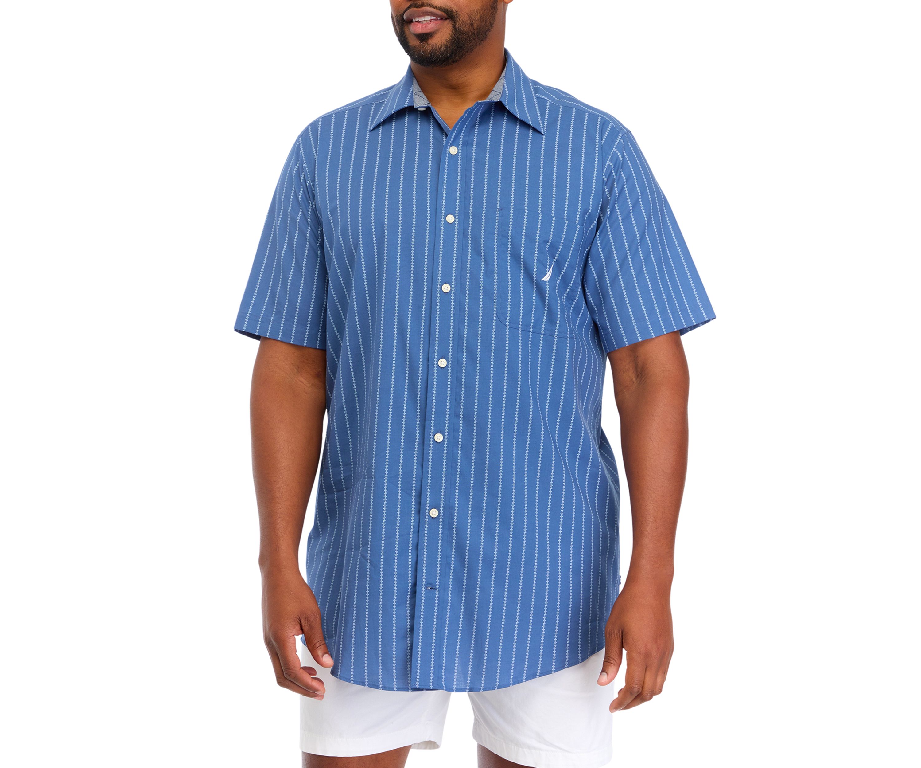 Big & Tall Short Sleeve Printed Shirt