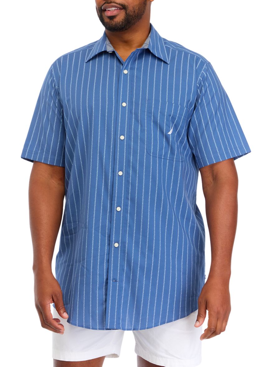 Big & Tall Short Sleeve Printed Shirt