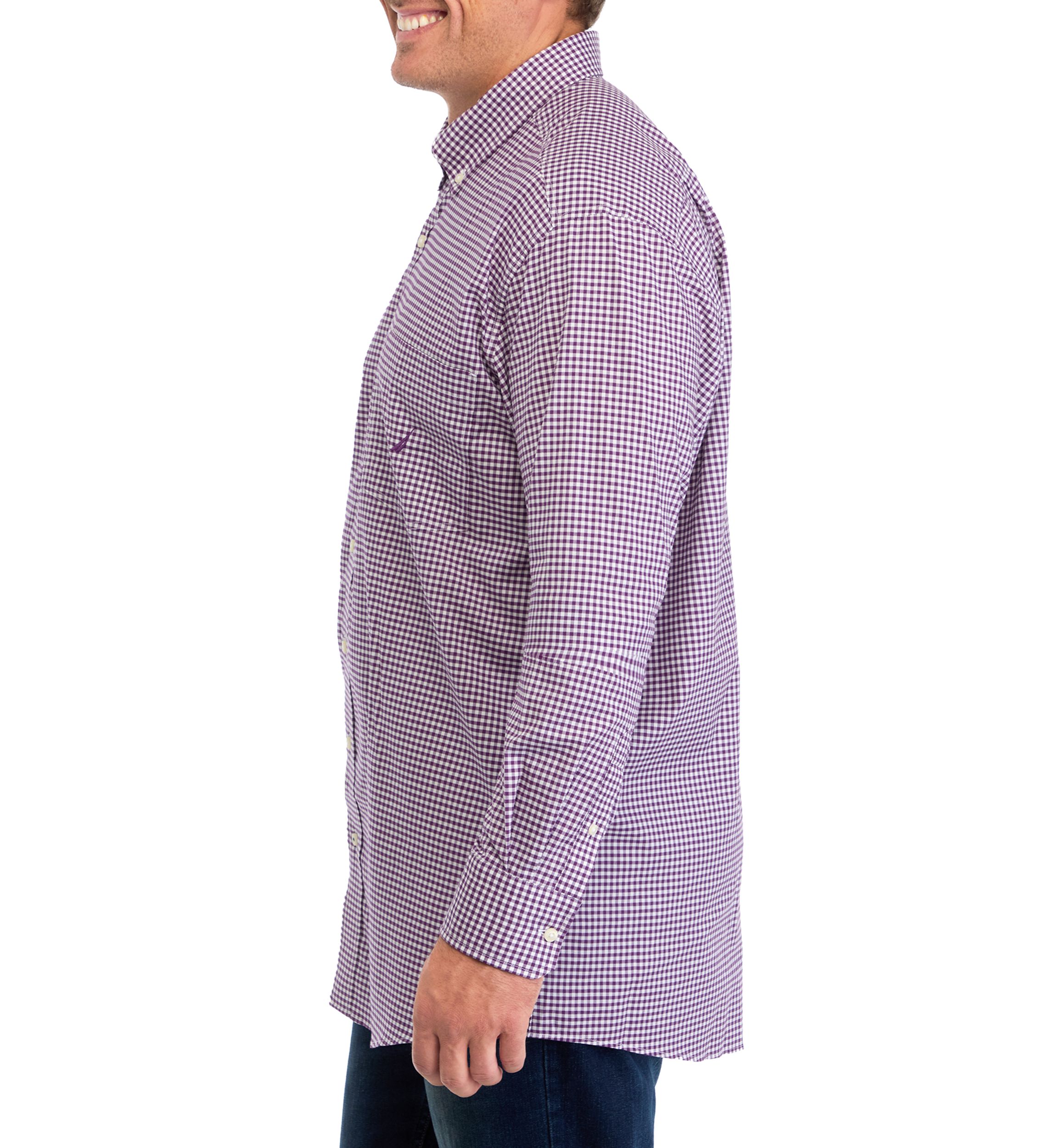 Big & Tall Plaid Button Down Shirt 