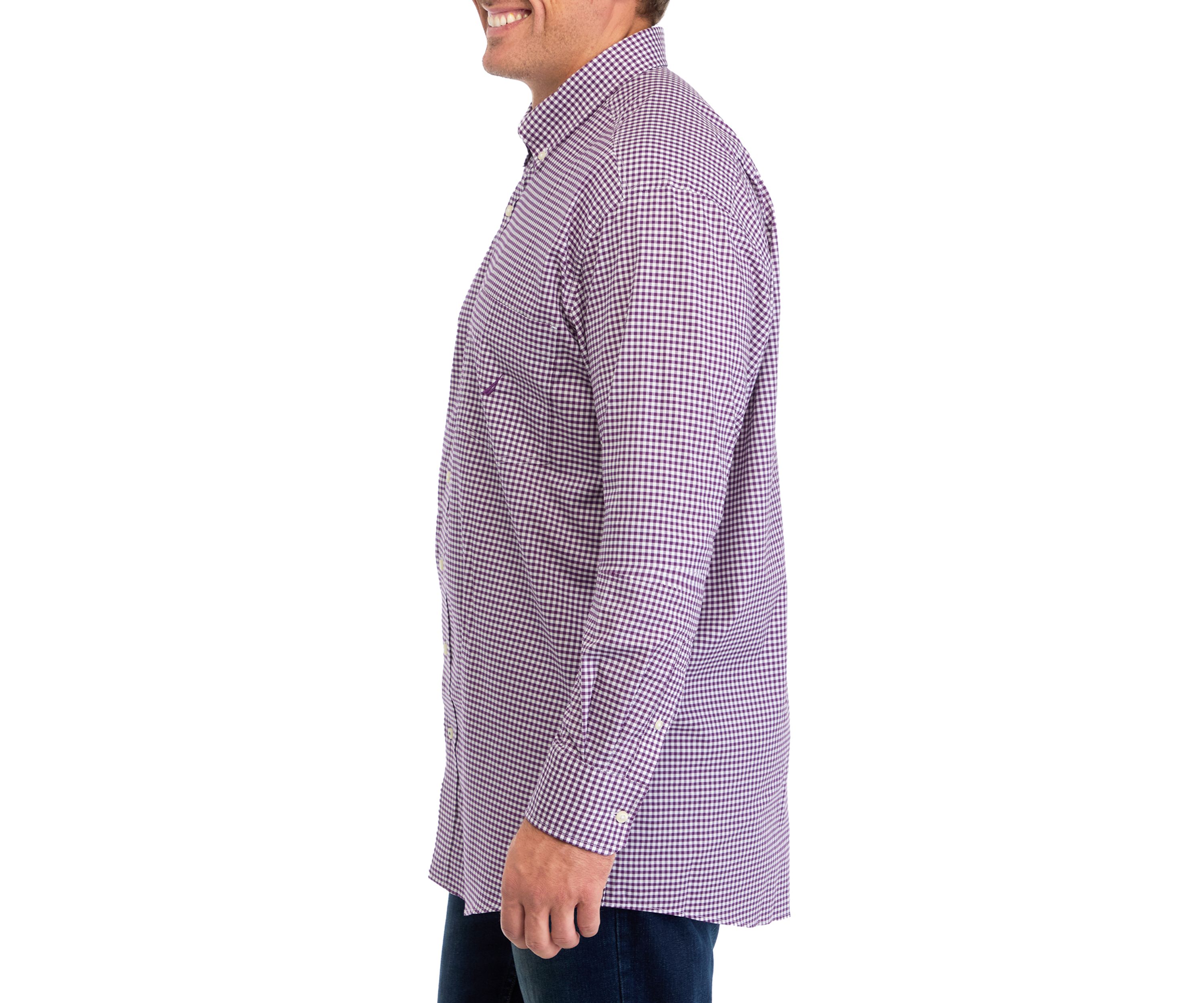 Big & Tall Plaid Button Down Shirt 