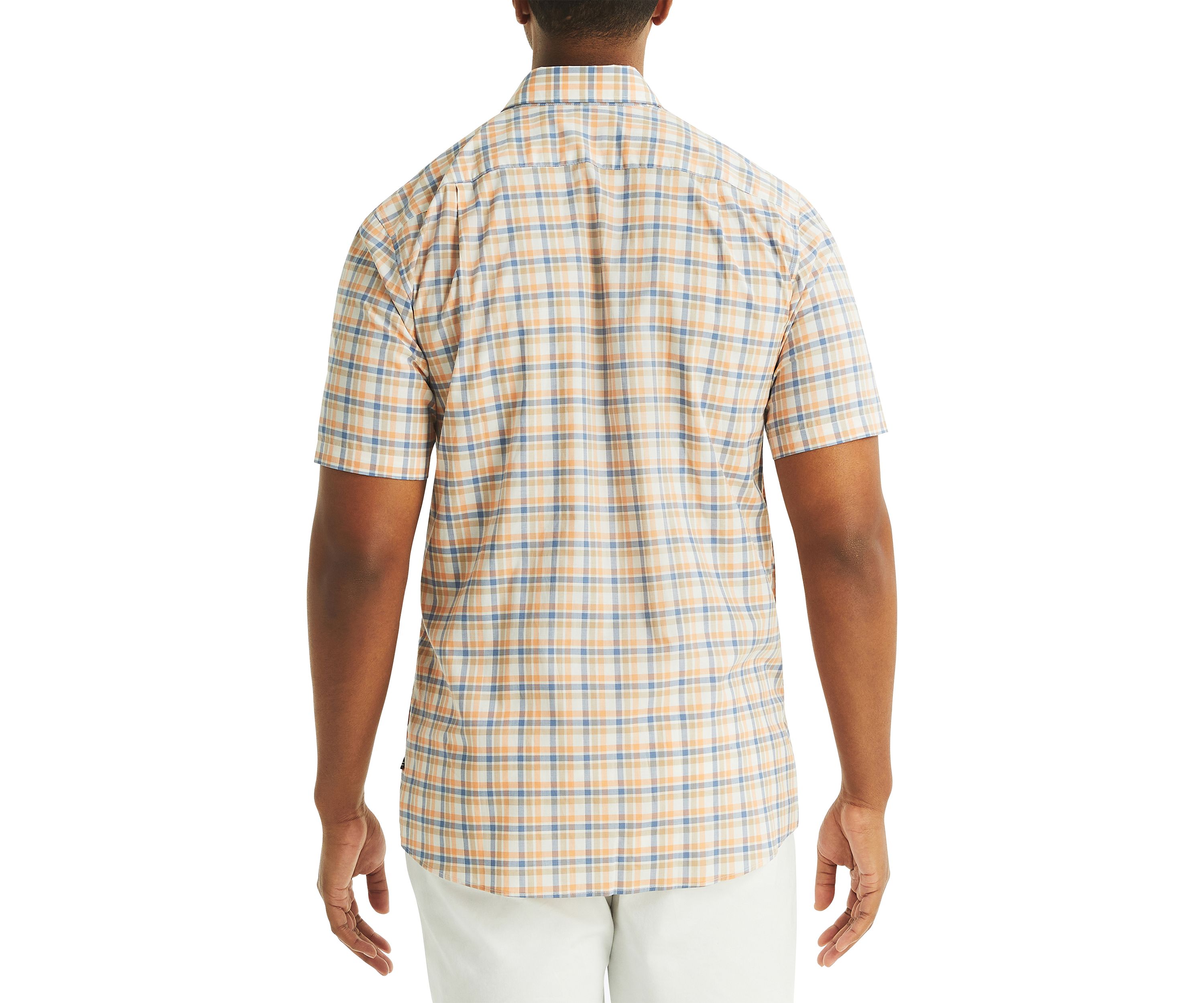 Big & Tall Plaid Short-Sleeve Shirt