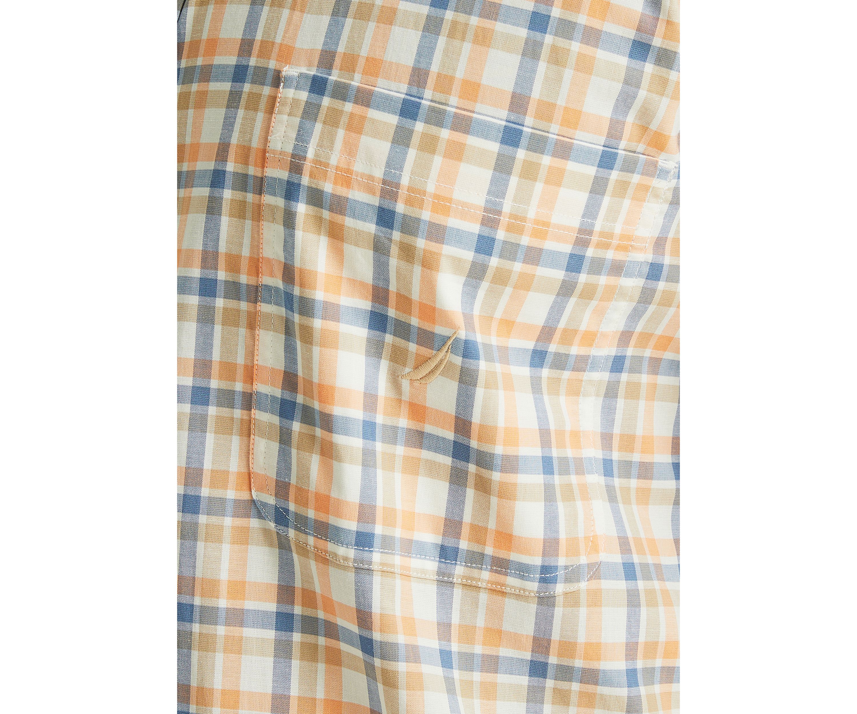 Big & Tall Plaid Short-Sleeve Shirt